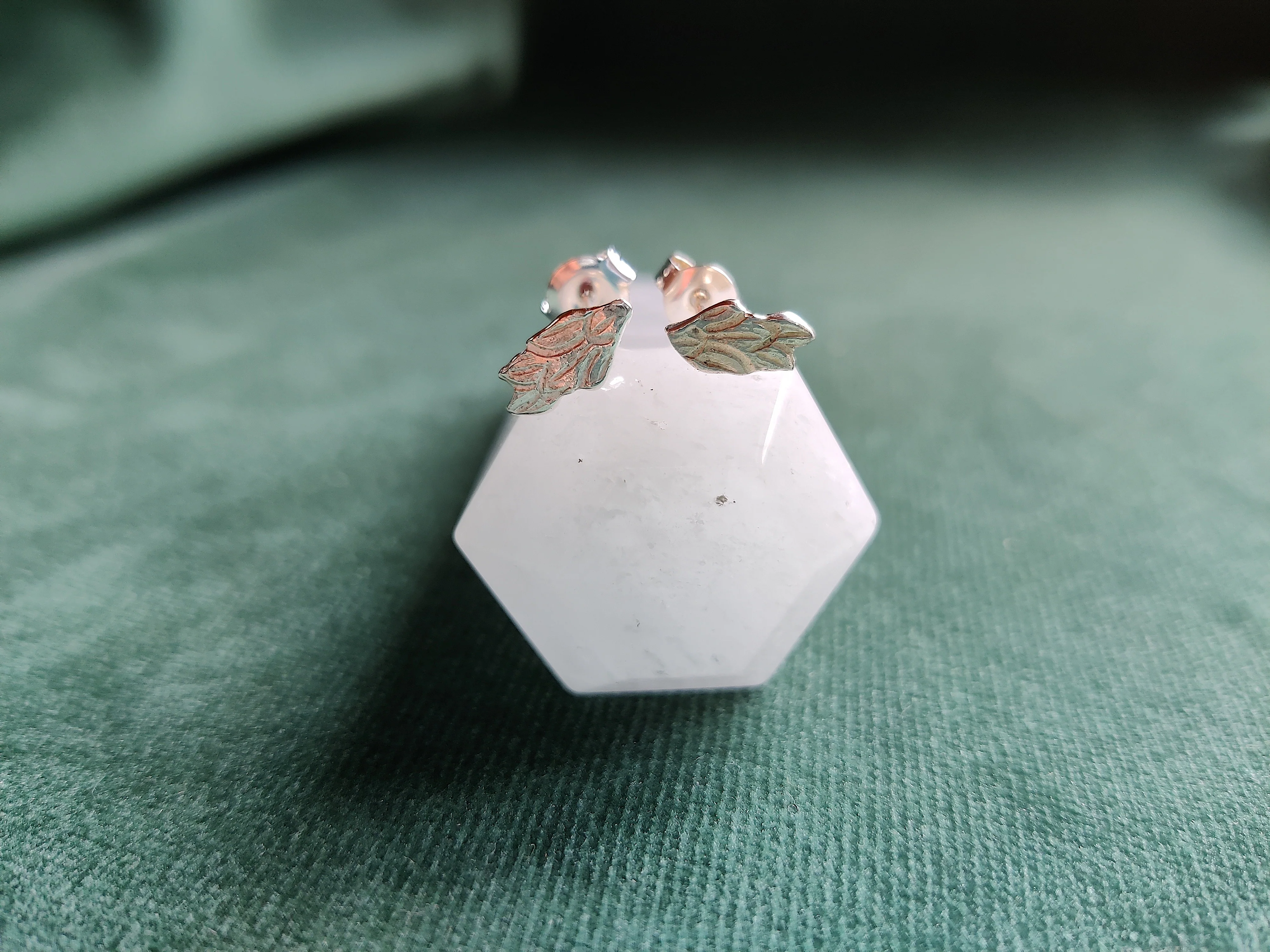 Oorbel in zilver - Bella Daphne