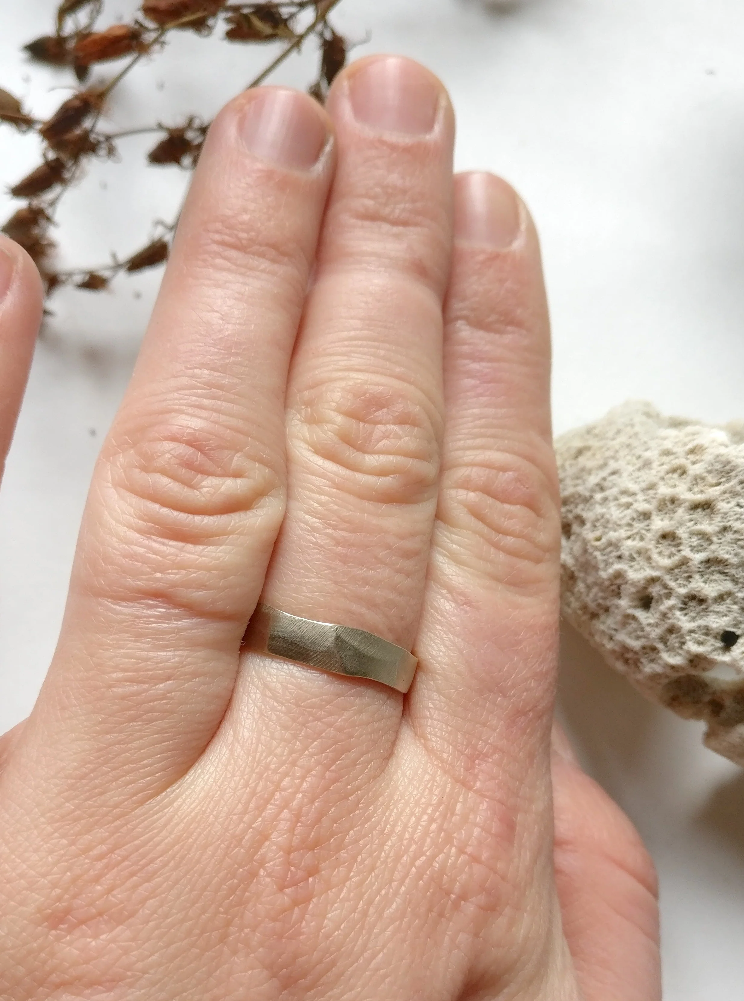 Ring in 18K wit goud: Philippe