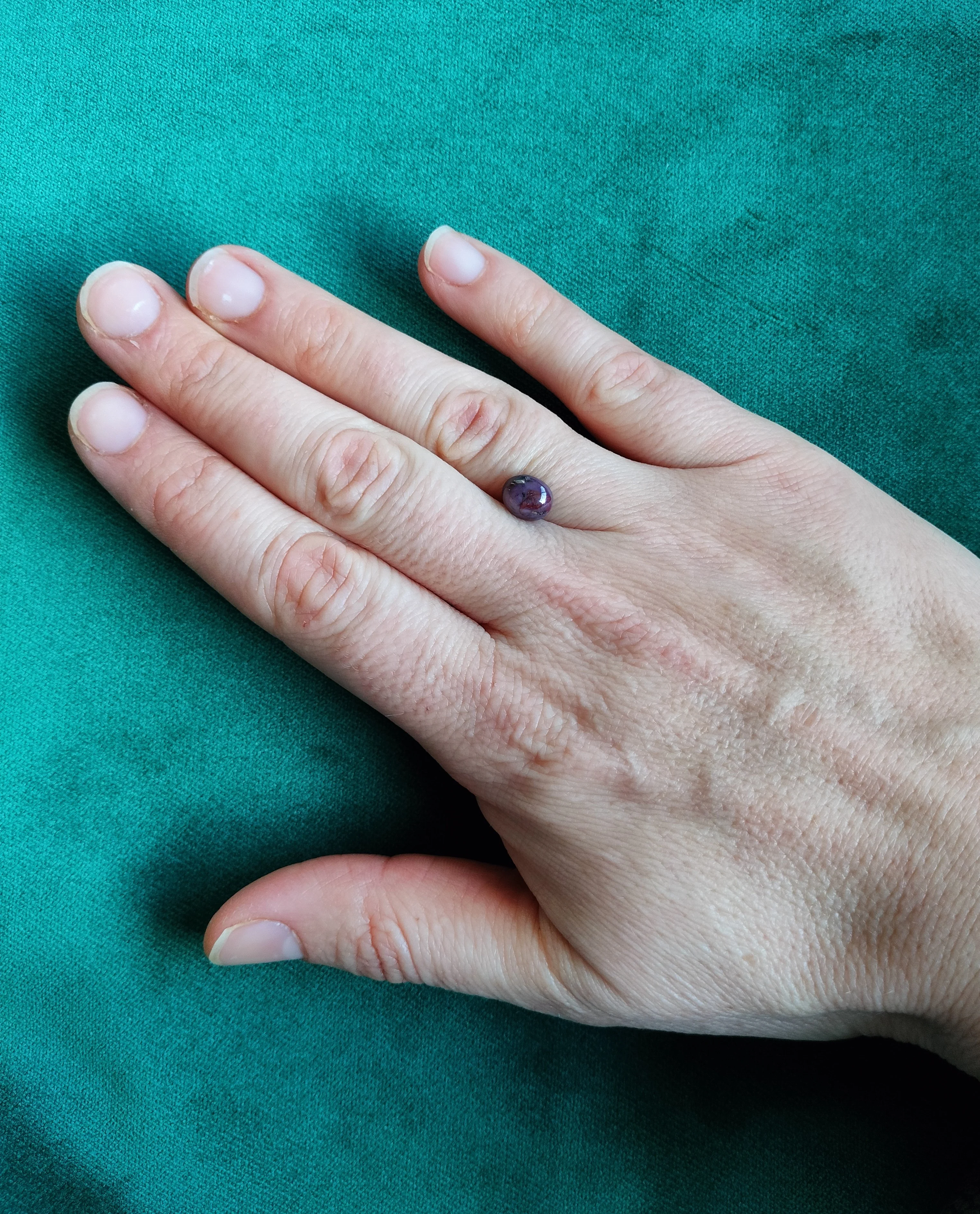 Ster robijn cabochon