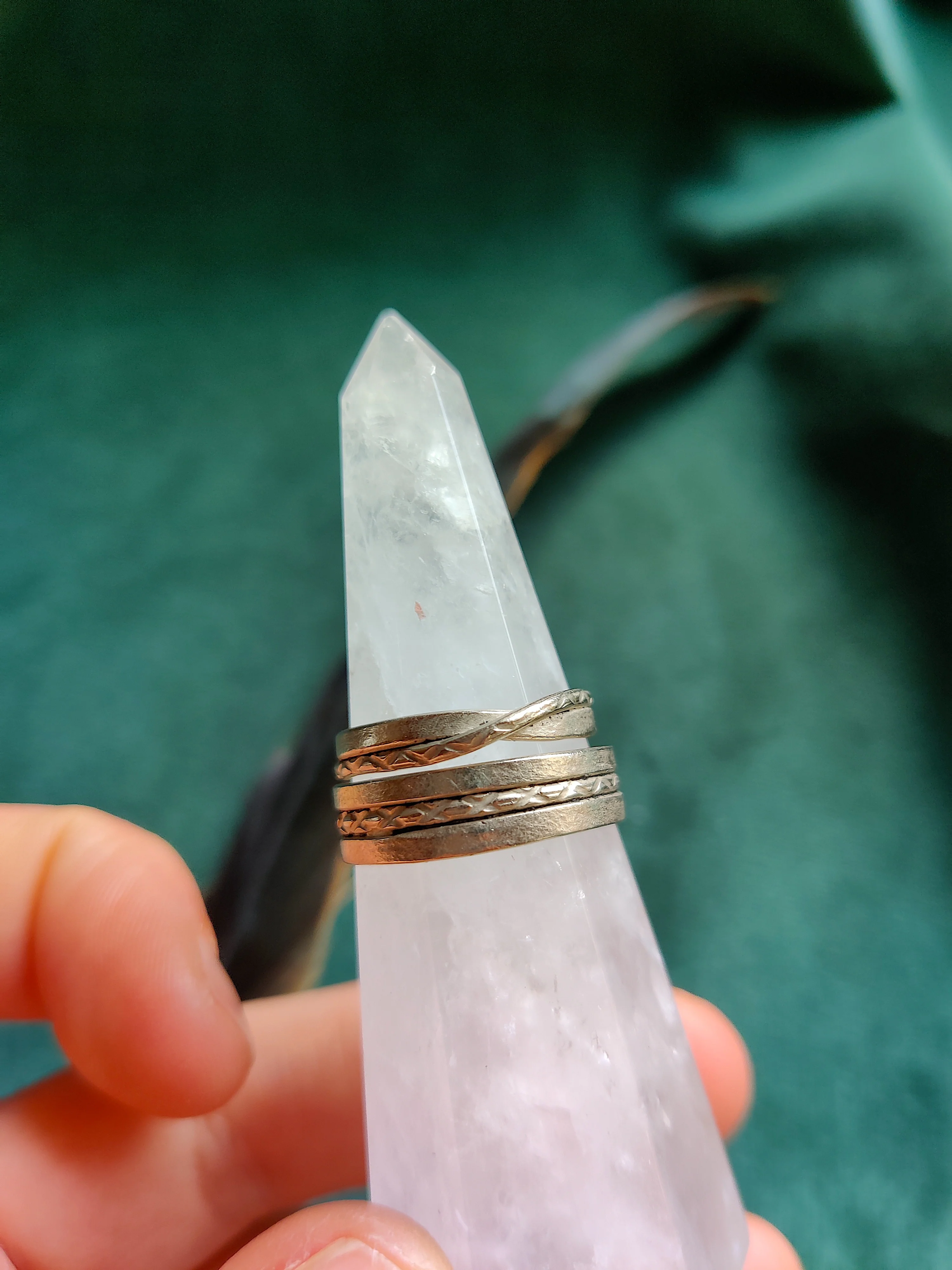 Trouwringen in 18k wit goud - Yasmine en Aladin