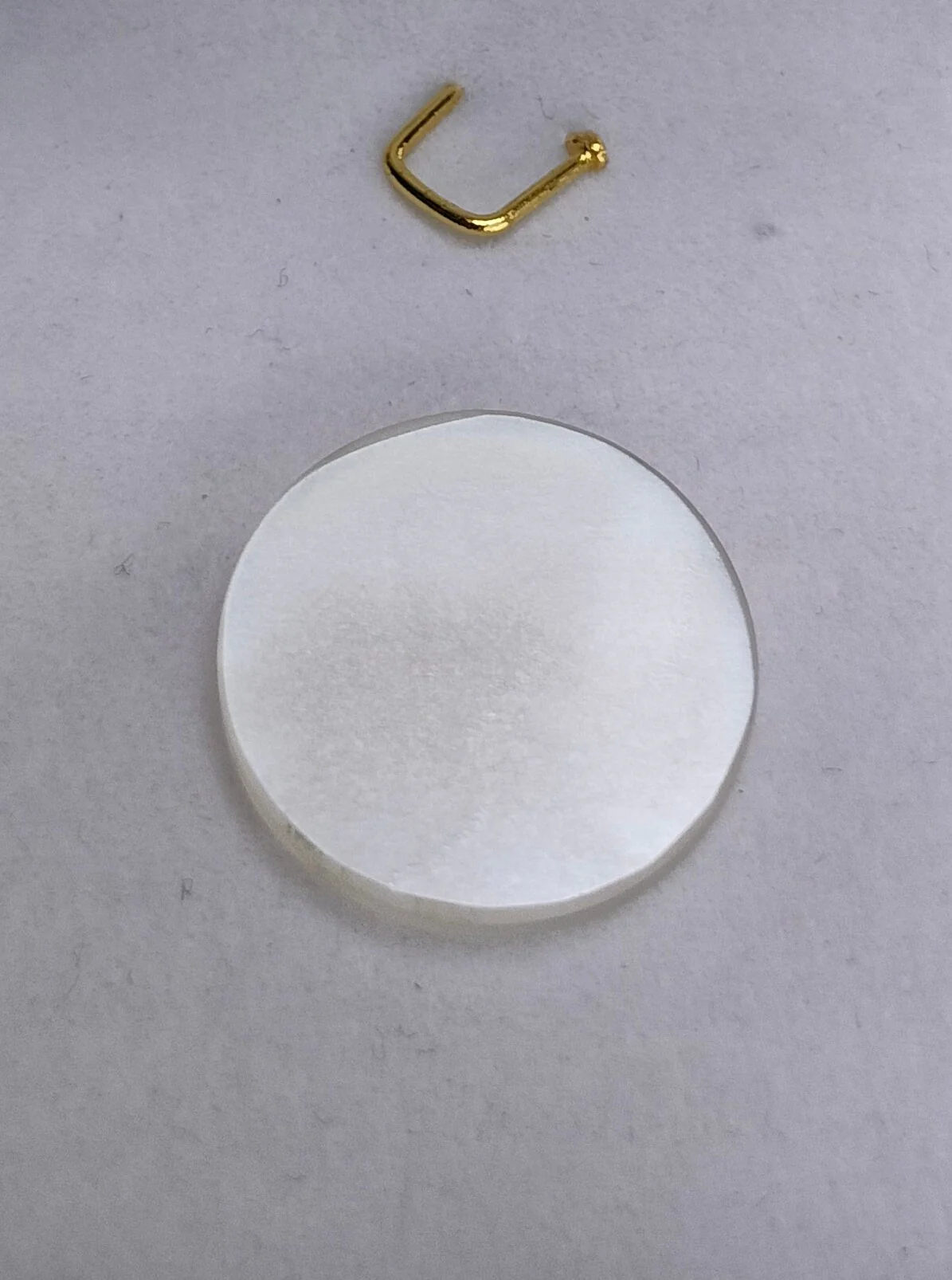 Ronde platte maansteen