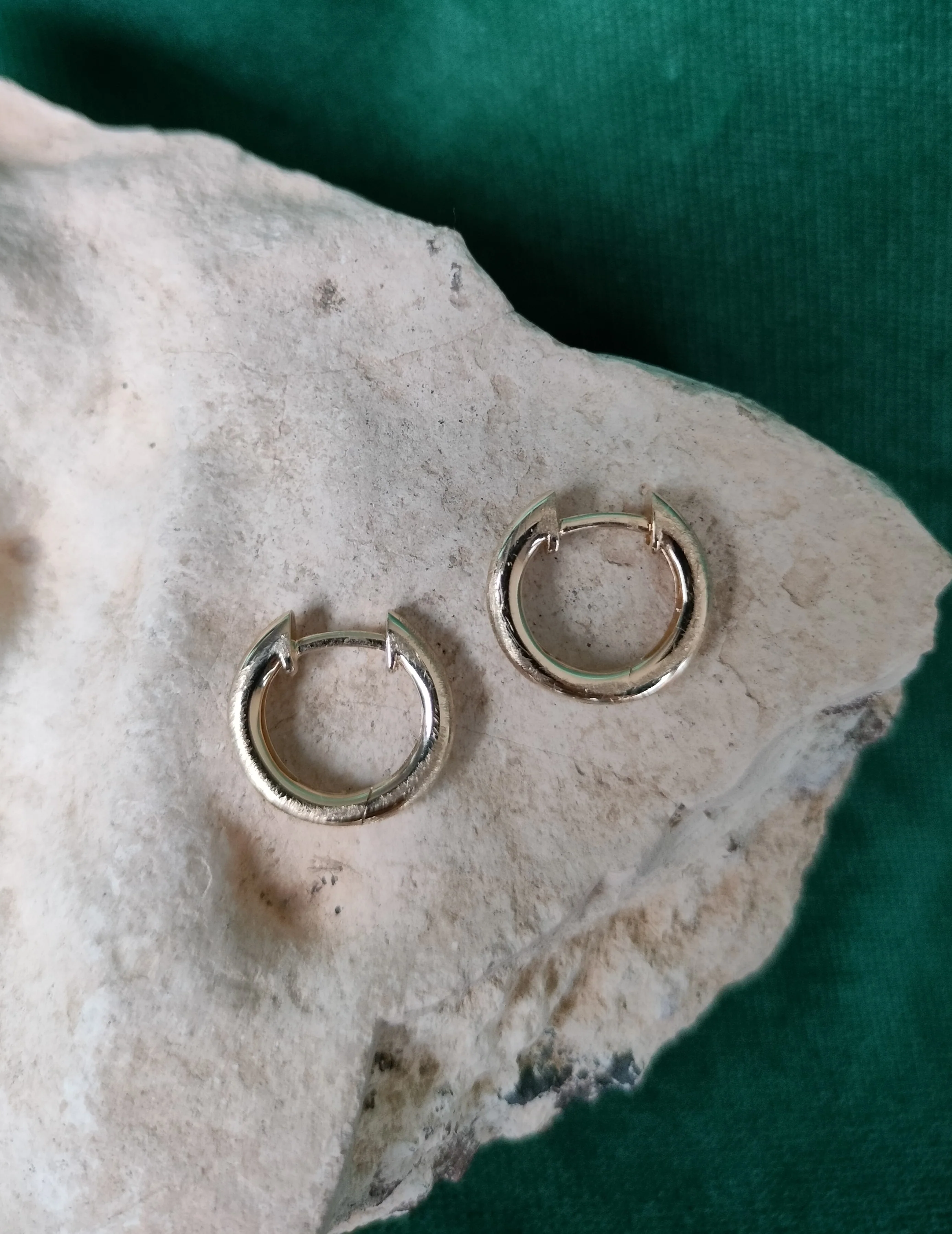 Oorring in 14k geel goud - Emma