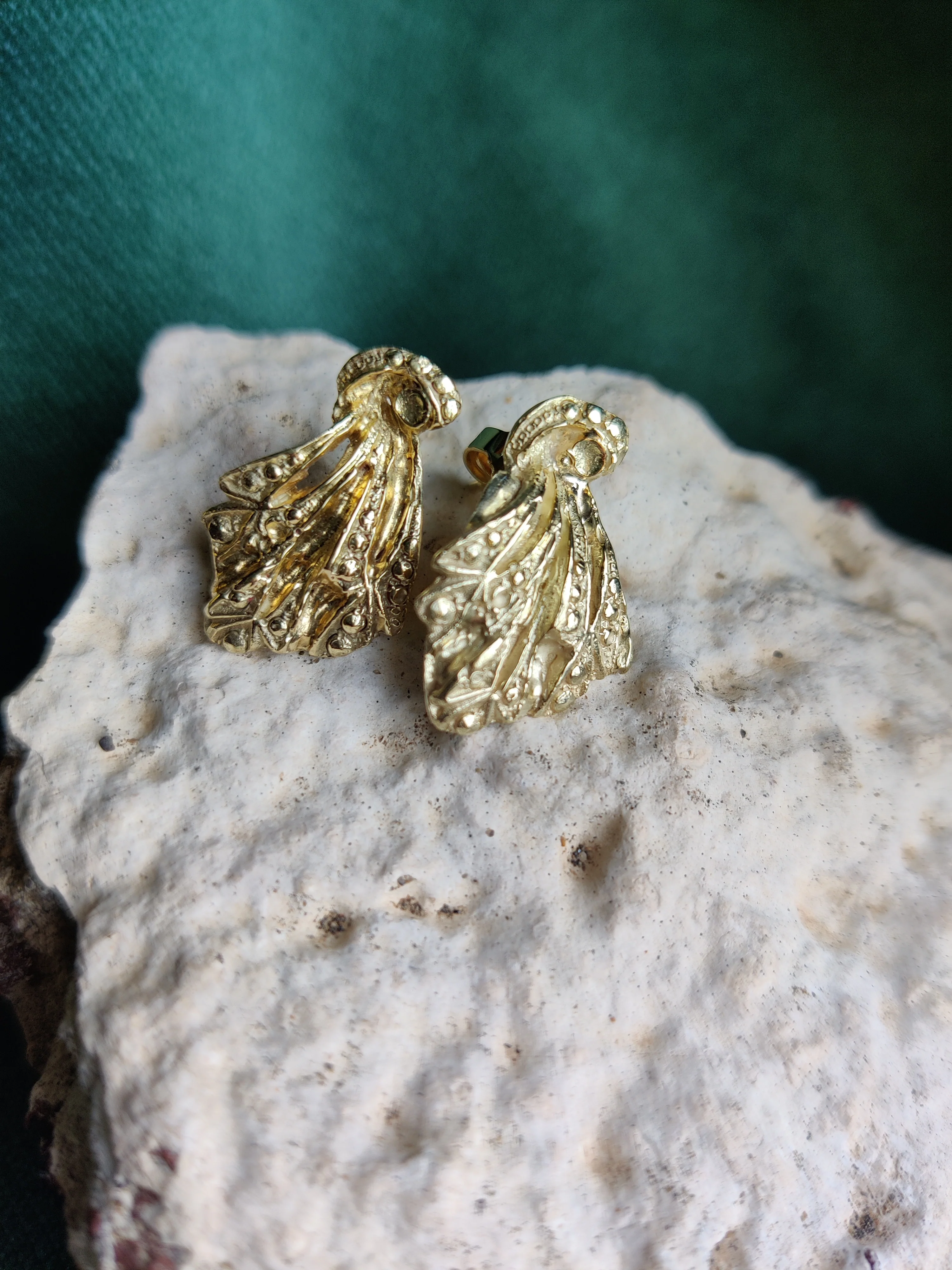 Oorbellen in 14k geel goud: Persephone