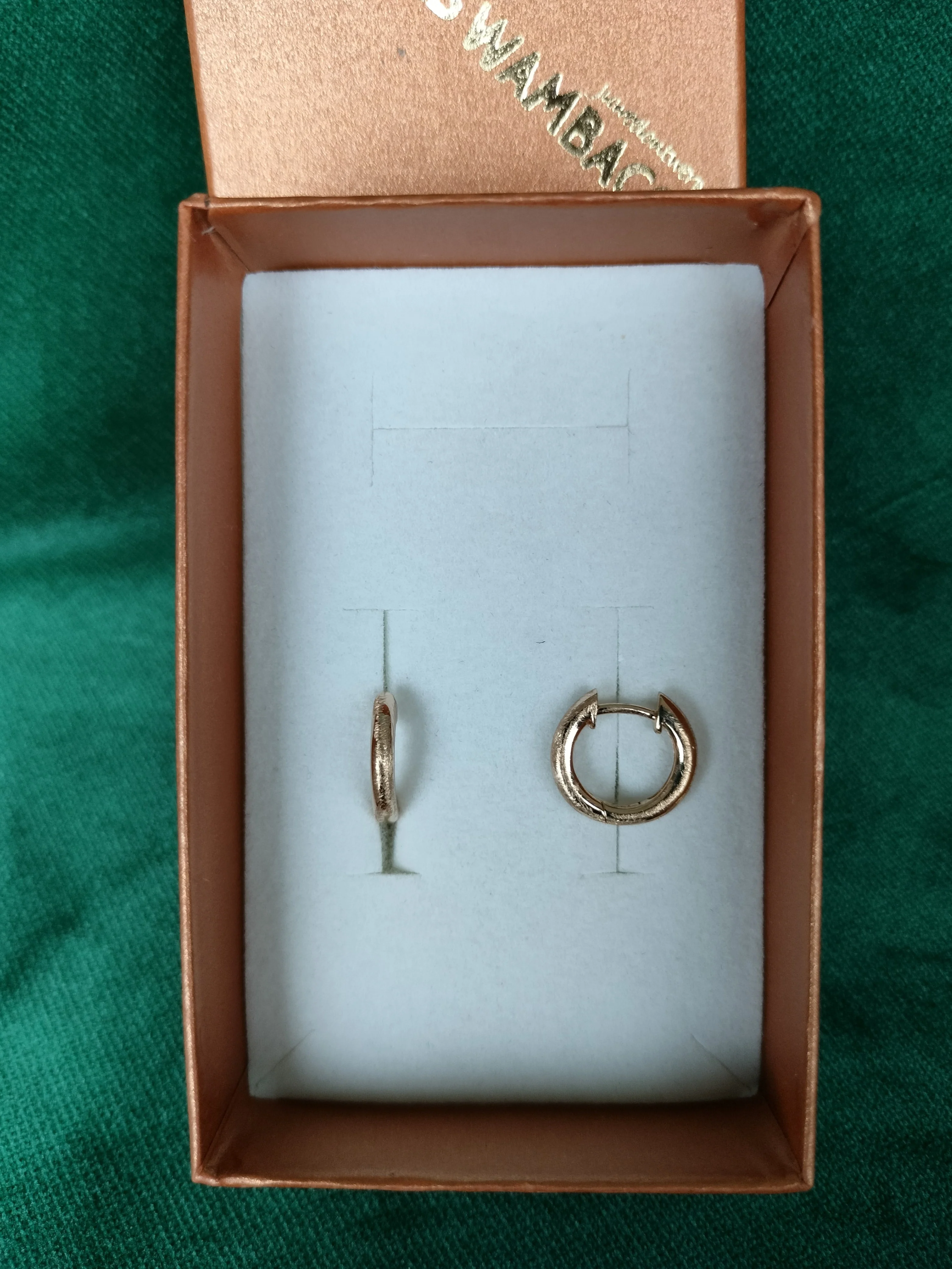 Oorring in 14k geel goud - Emma