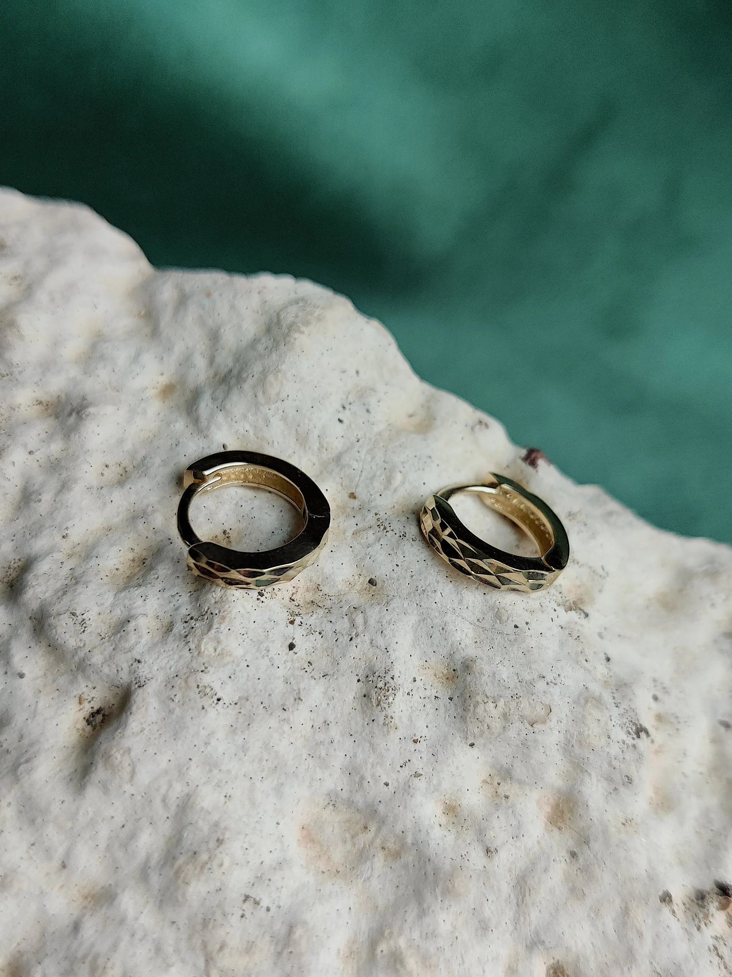 Oorringen in 14k geel goud - Donatella