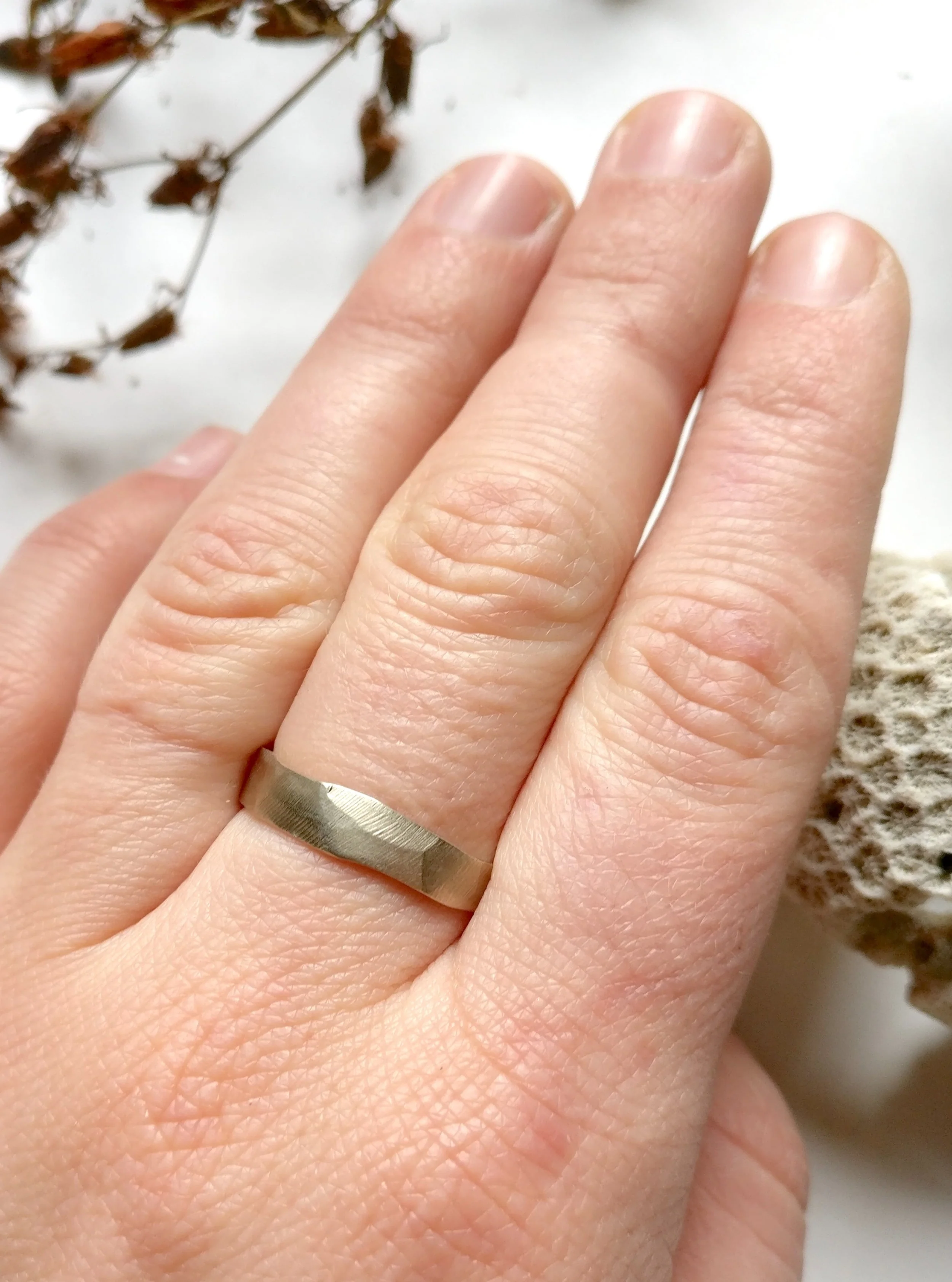 Ring in 18K wit goud: Philippe