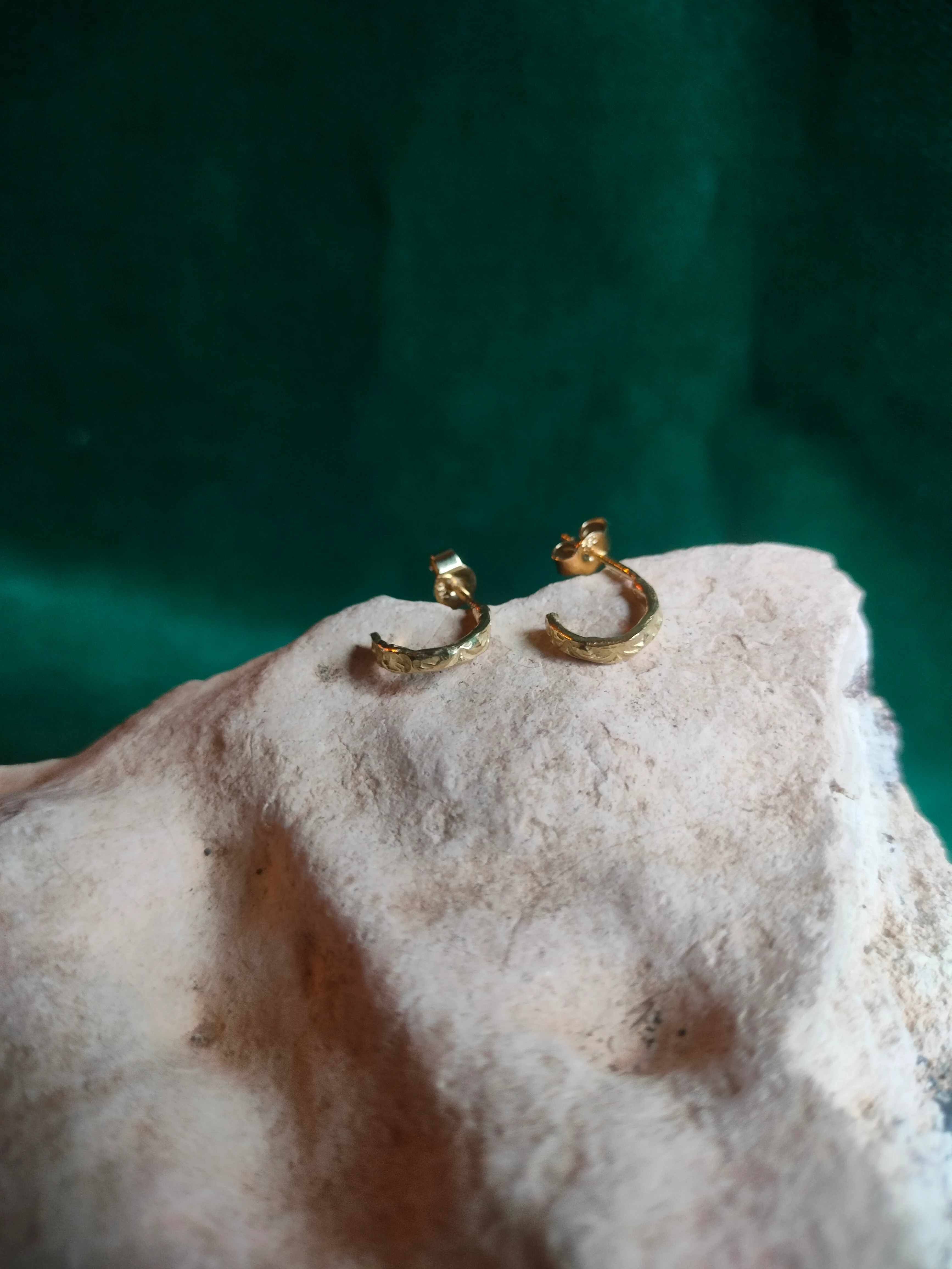 Oorbellen in 18k geel goud - Fiene