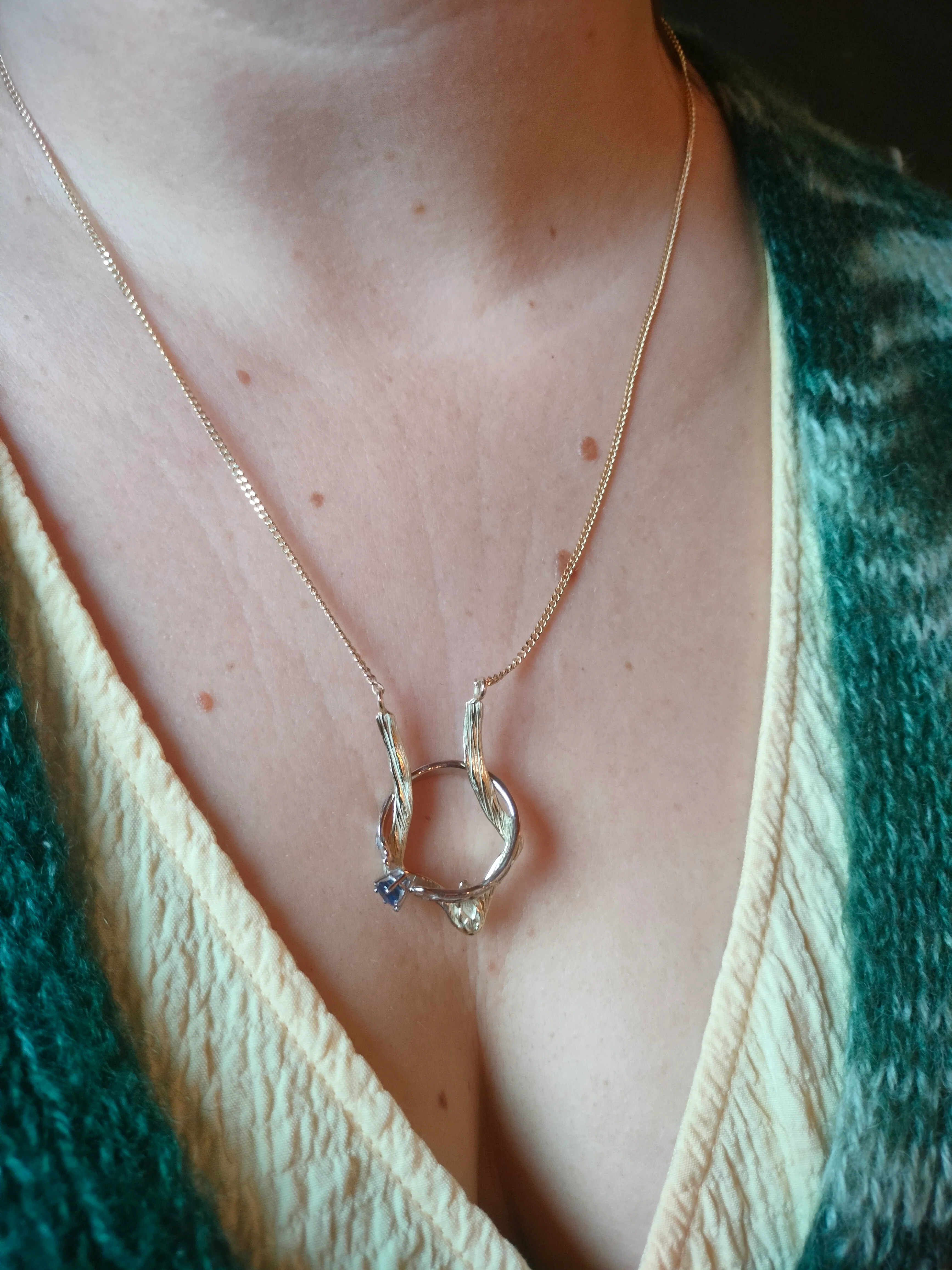 Ketting in 14K geel goud: Isala