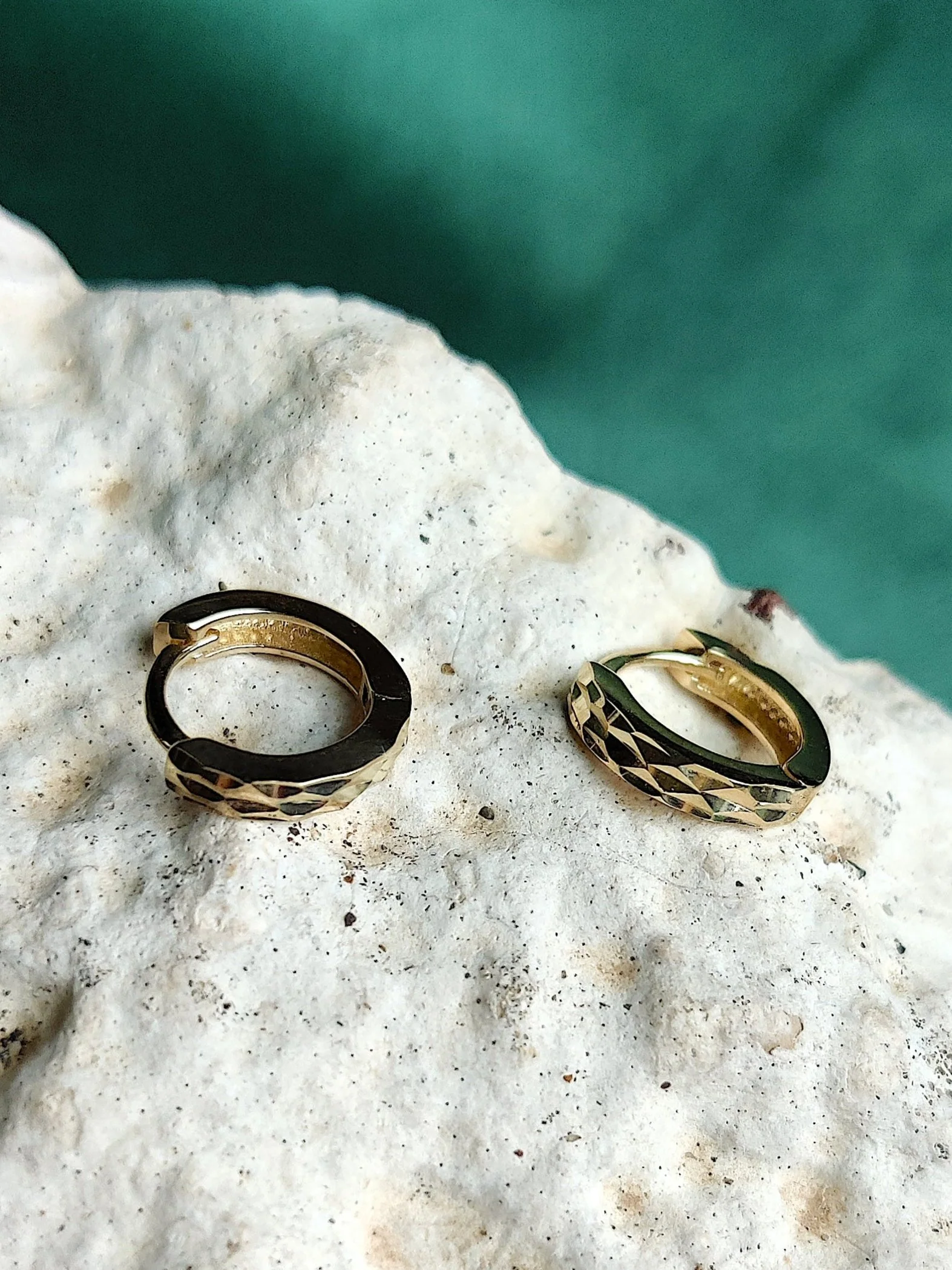 Oorringen in 14k geel goud - Donatella