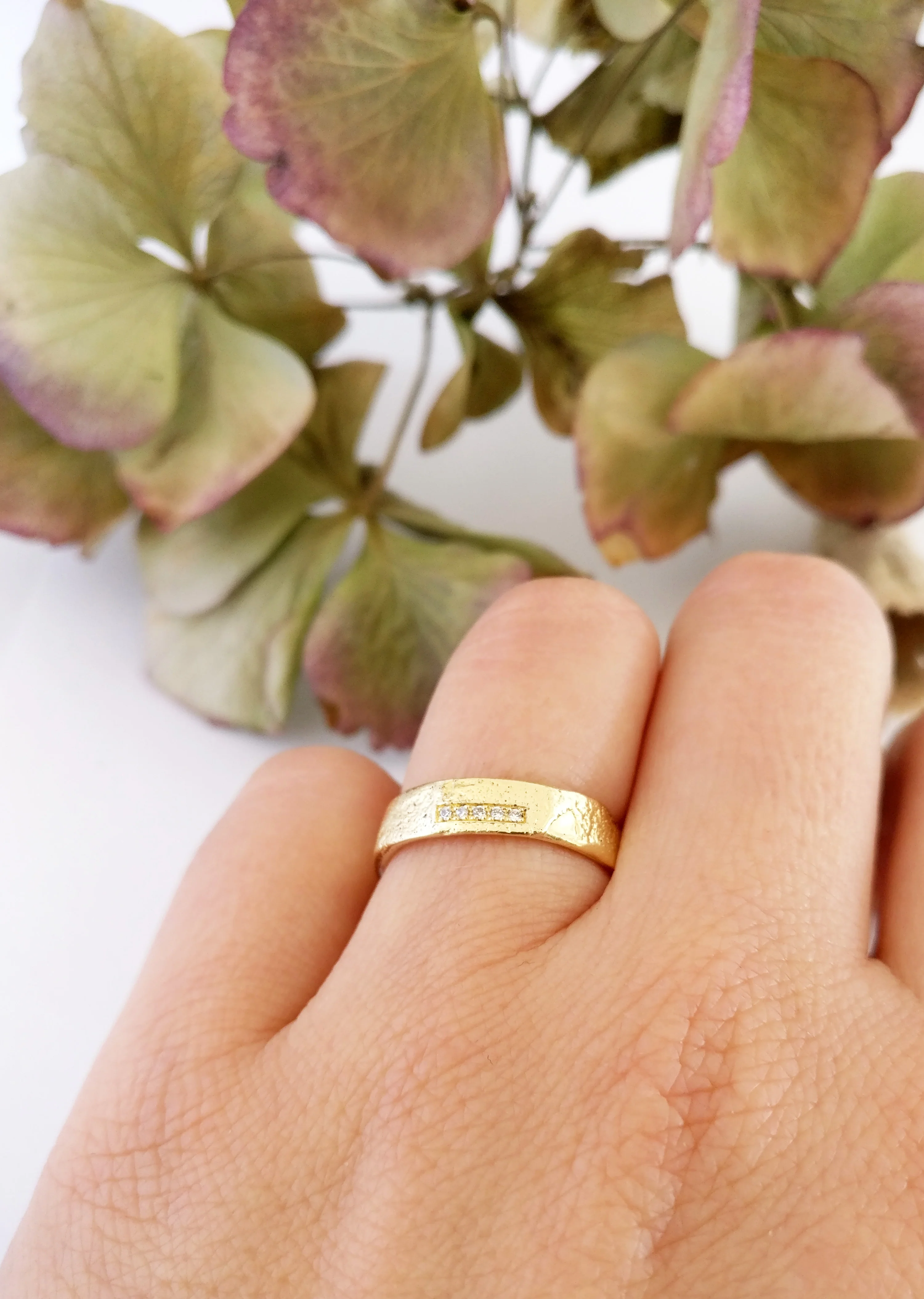 Trouwringen in 18k geel goud: Hera en Zeus