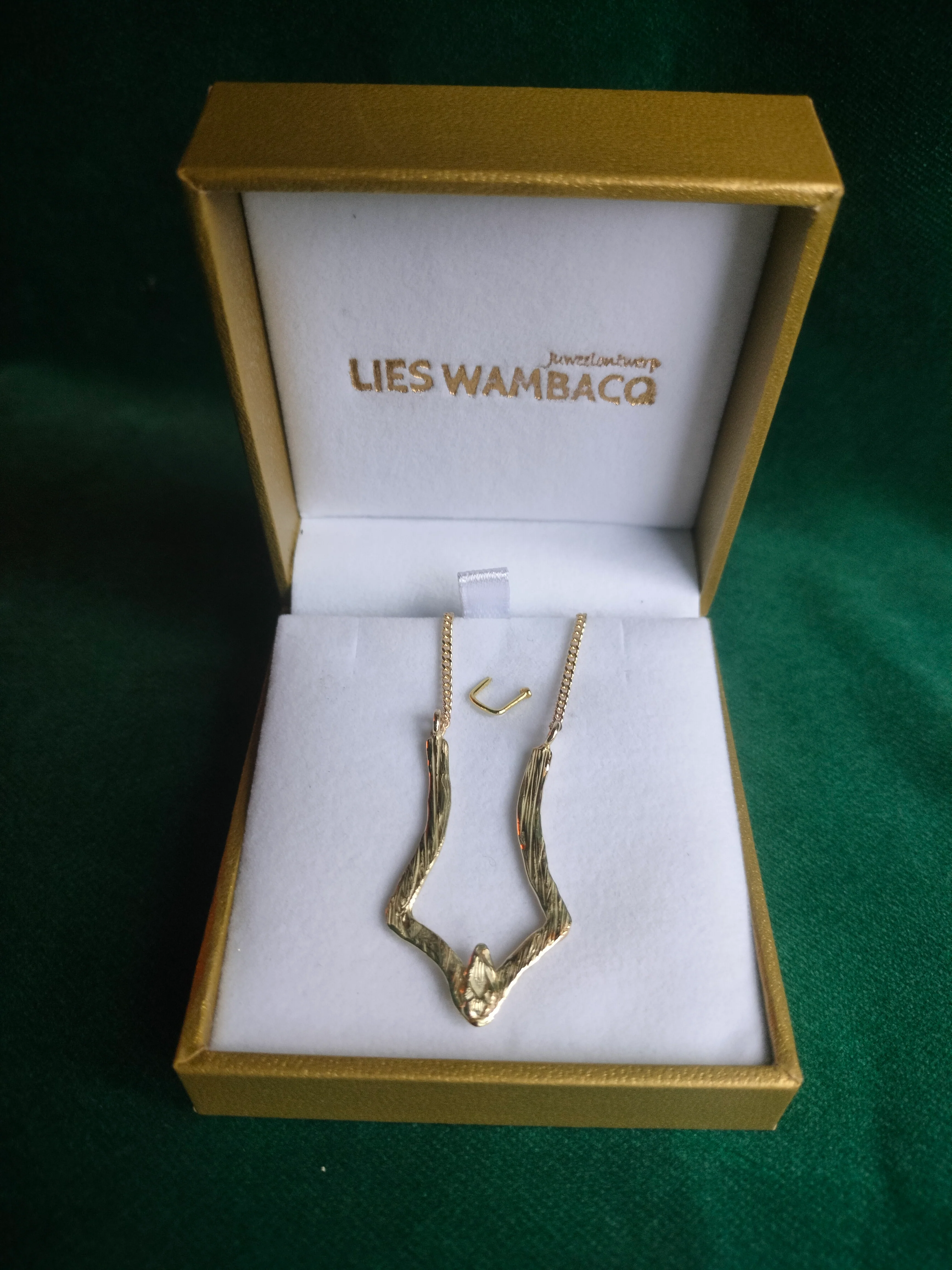 Ketting in 14K geel goud: Isala