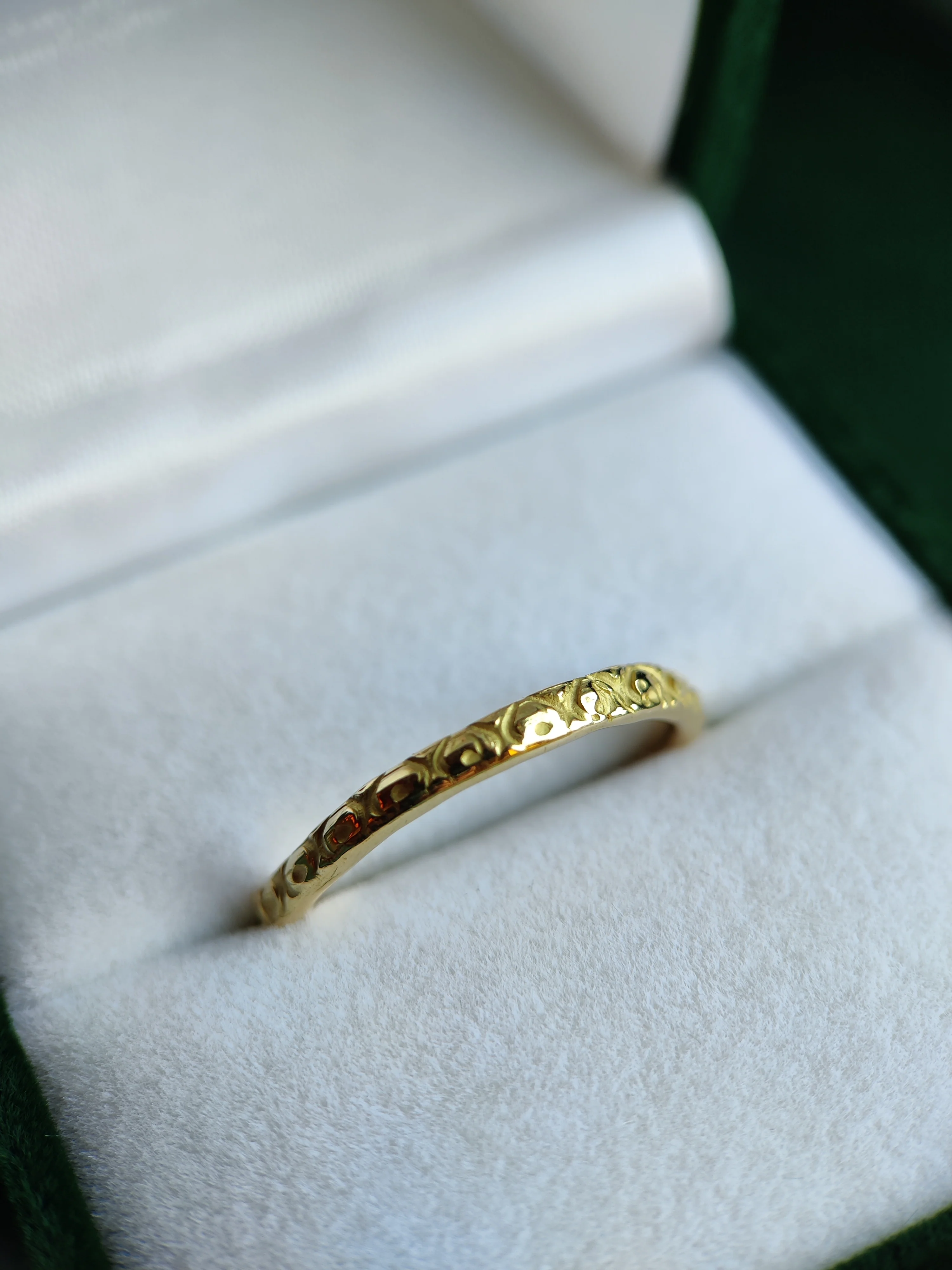 Ring in 18K geel goud: Sarah