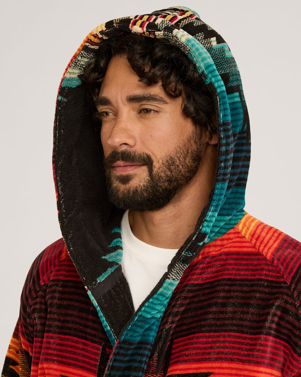 UNISEX COTTON TERRY VELOUR BATHROBE