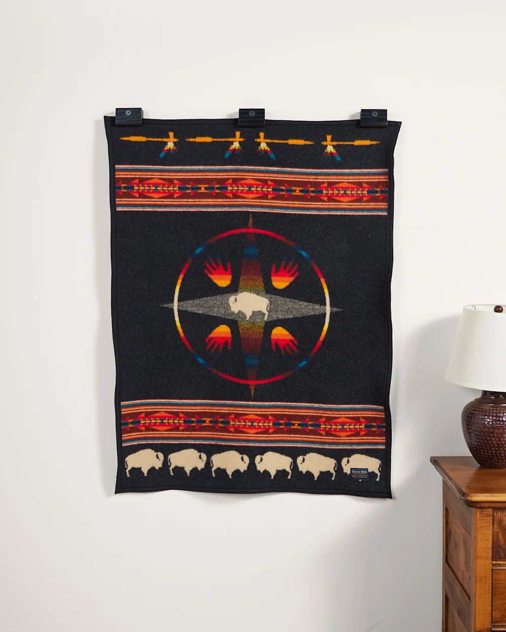 WOODEN BLANKET HANGER CLIPS