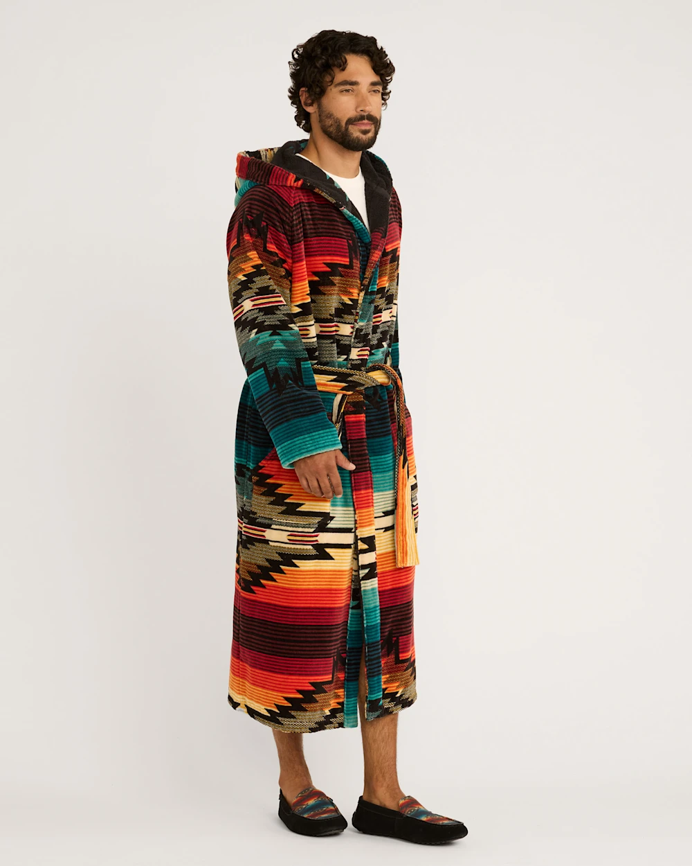 UNISEX COTTON TERRY VELOUR BATHROBE