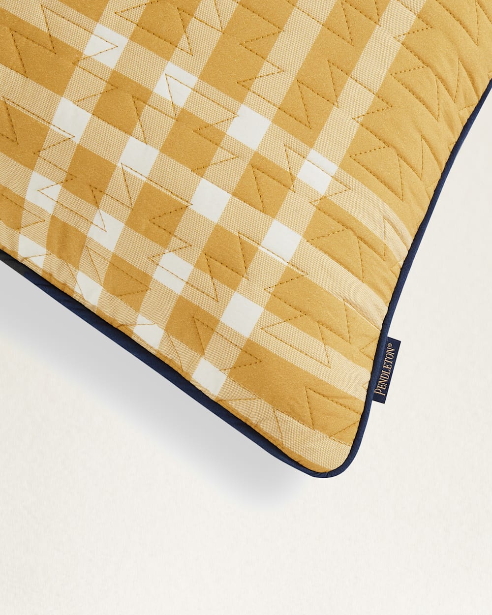 PLAID EURO PILLOW