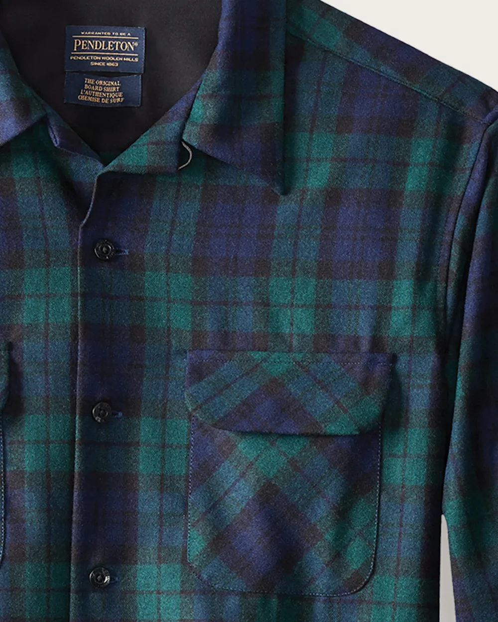 MEN'S PLAID BOARD SHIRT