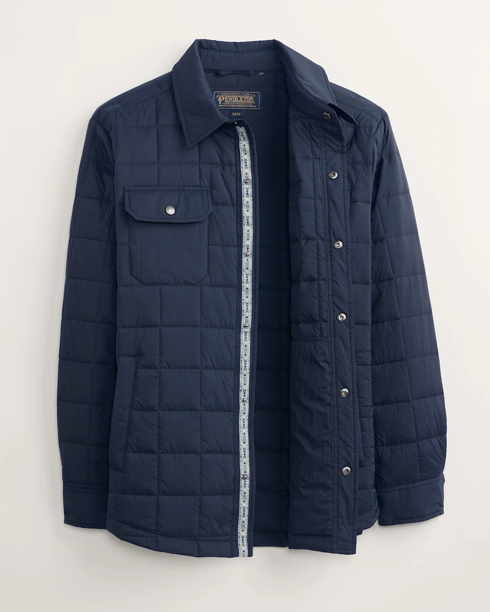 MEN'S ARROYO CRINKLE QUILTED SHIRT JACKET