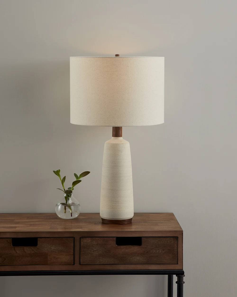 RAW STONEWARE TABLE LAMP