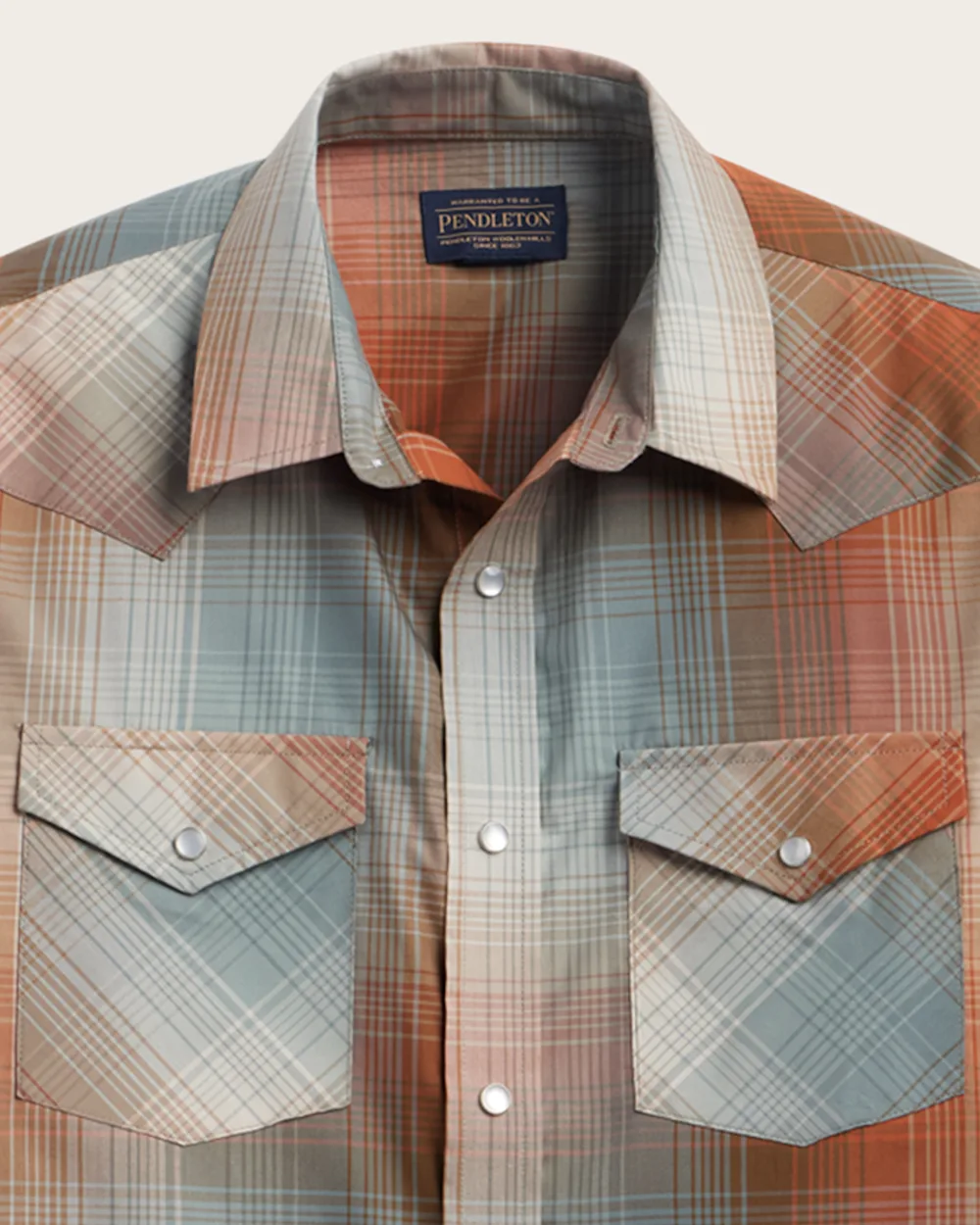 MEN'S SHORT-SLEEVE BISHOP COTTON SHIRT