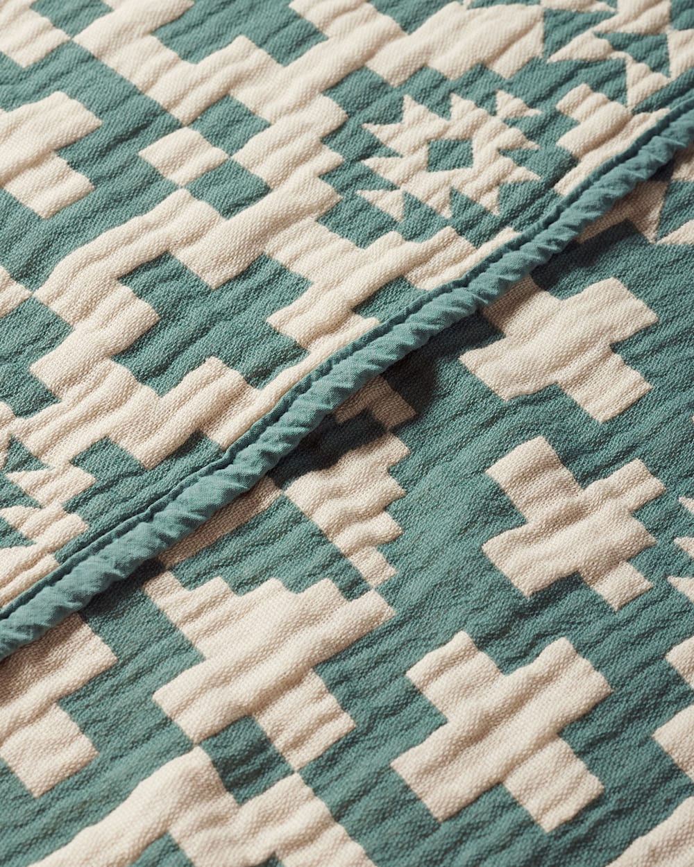 BLUE RIDGE ORGANIC COTTON BABY BLANKET