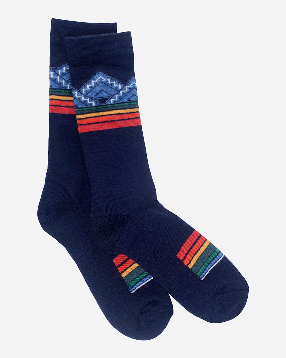 NATIONAL PARK MERINO JACQUARD CREW SOCKS