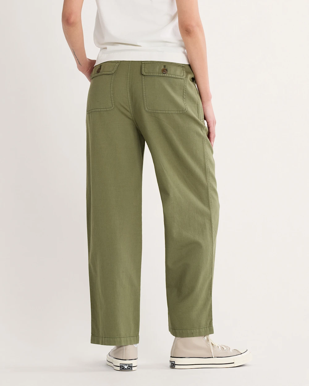 WOMEN'S UTILITY COTTON/LINEN PANTS
