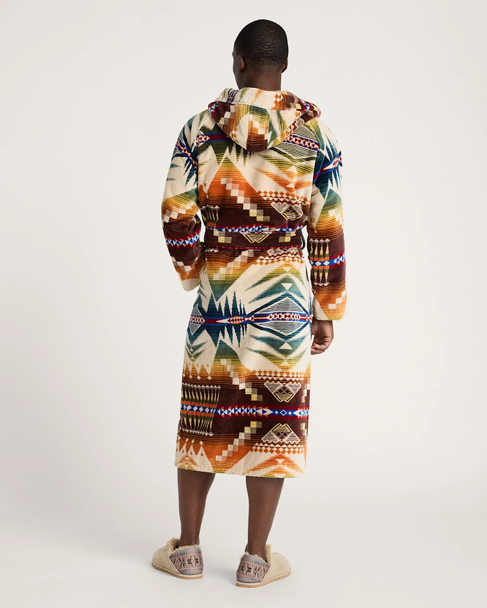 UNISEX MYSTIC LAKE COTTON TERRY VELOUR BATHROBE