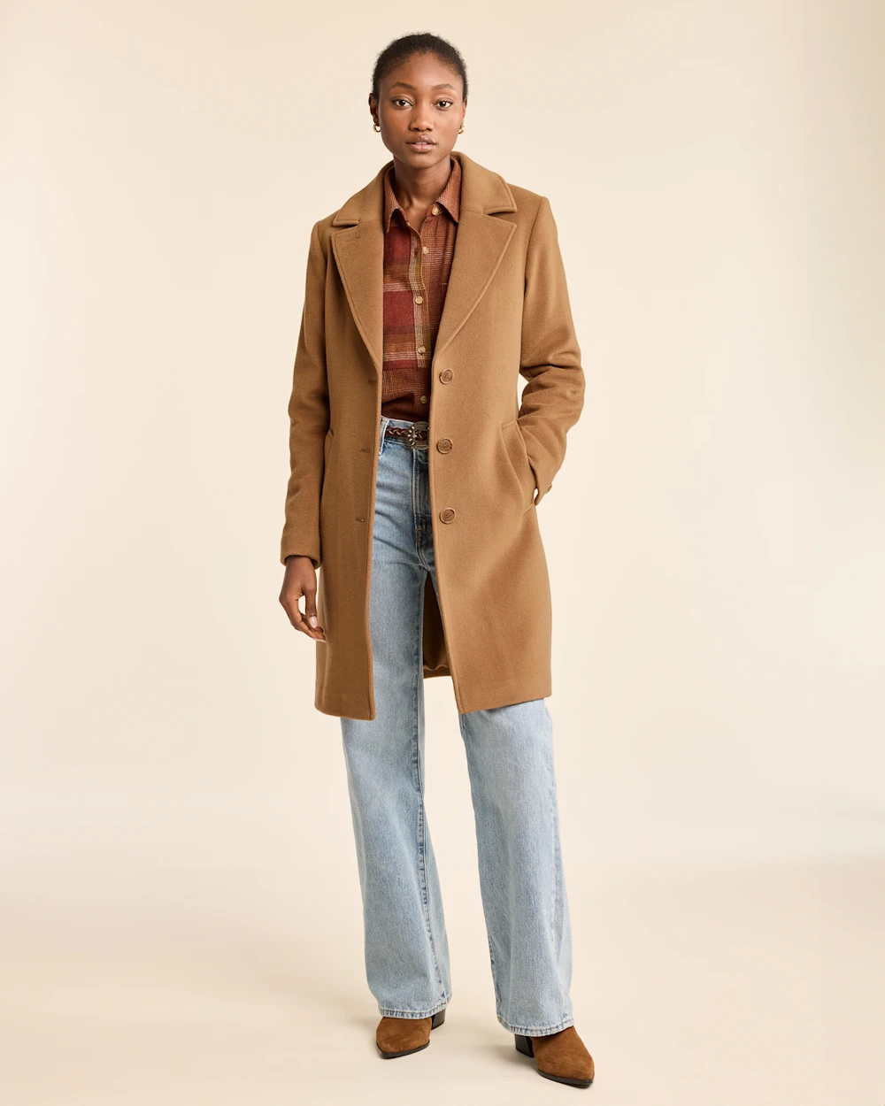 WOMEN'S LOMBARD WOOL WALKER COAT