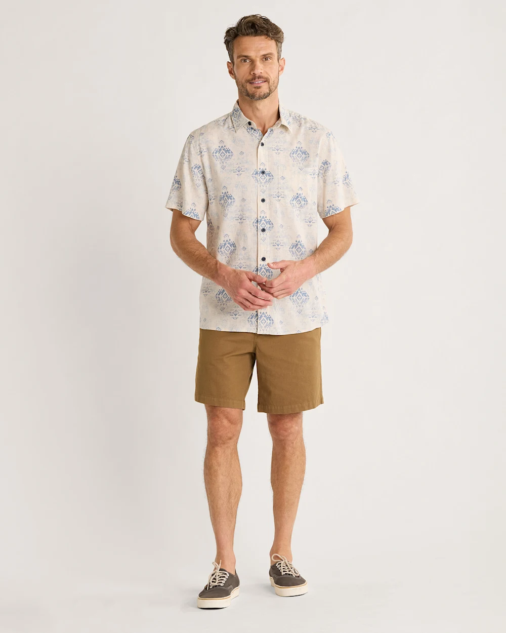 MEN'S SHORELINE LINEN SHIRT