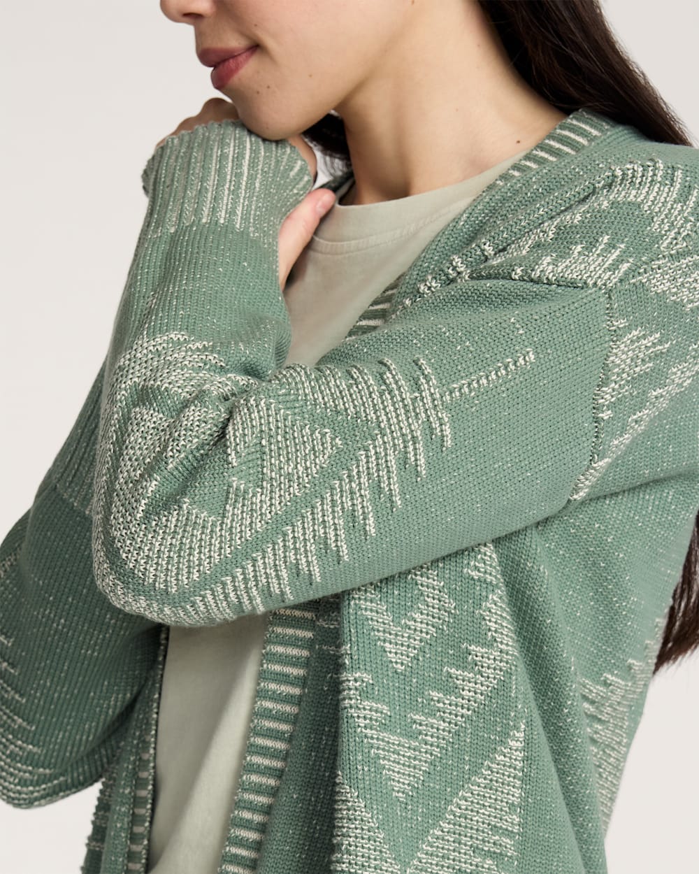 WOMEN'S TEXTURED SIERRA SPRINGS CARDIGAN