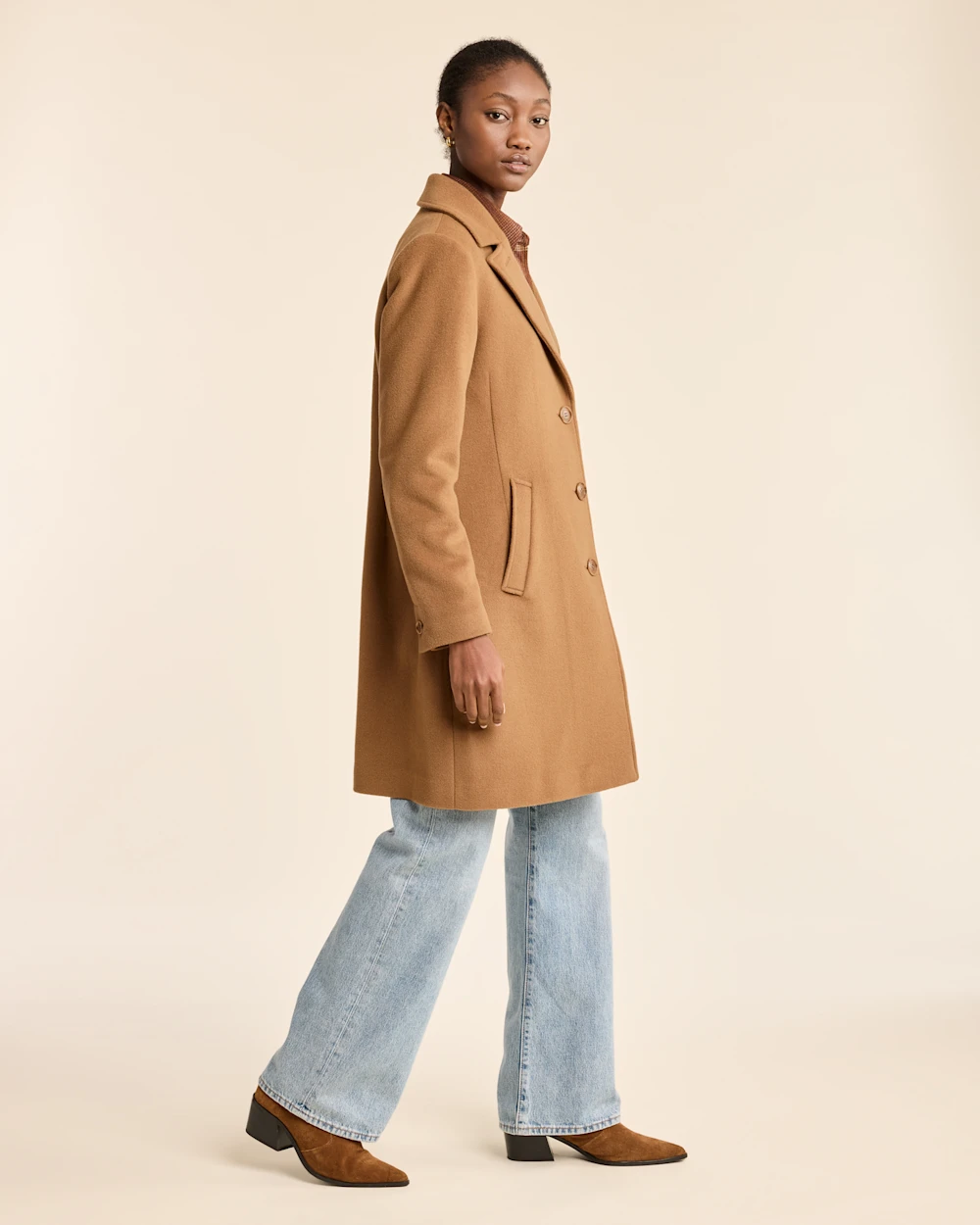 WOMEN'S LOMBARD WOOL WALKER COAT