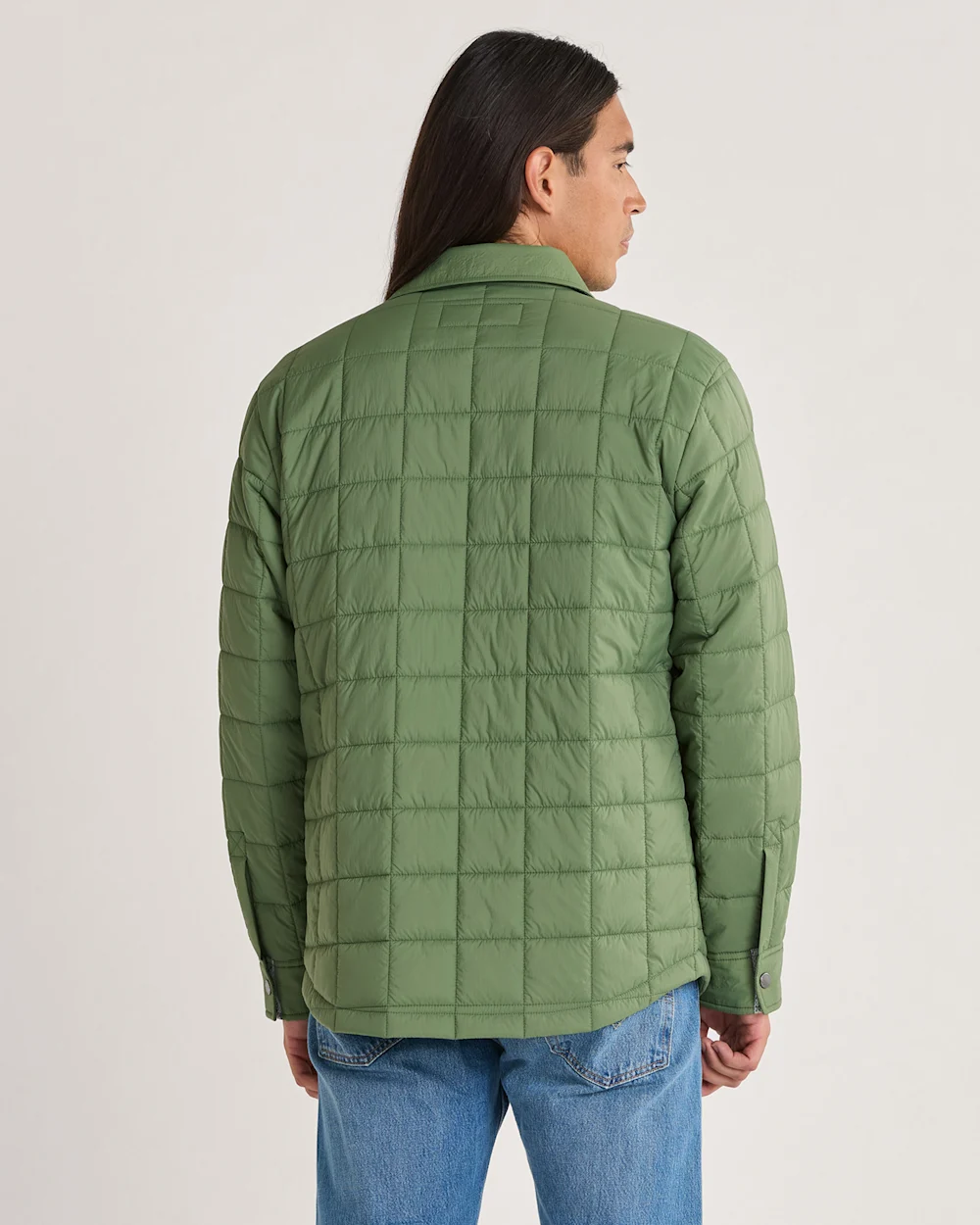 MEN'S ARROYO CRINKLE QUILTED SHIRT JACKET