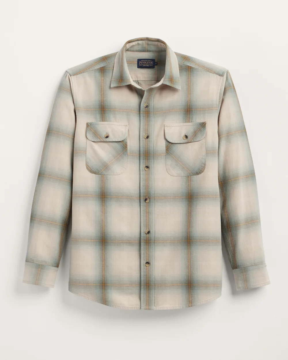 MEN'S PLAID BEACH SHACK COTTON SHIRT