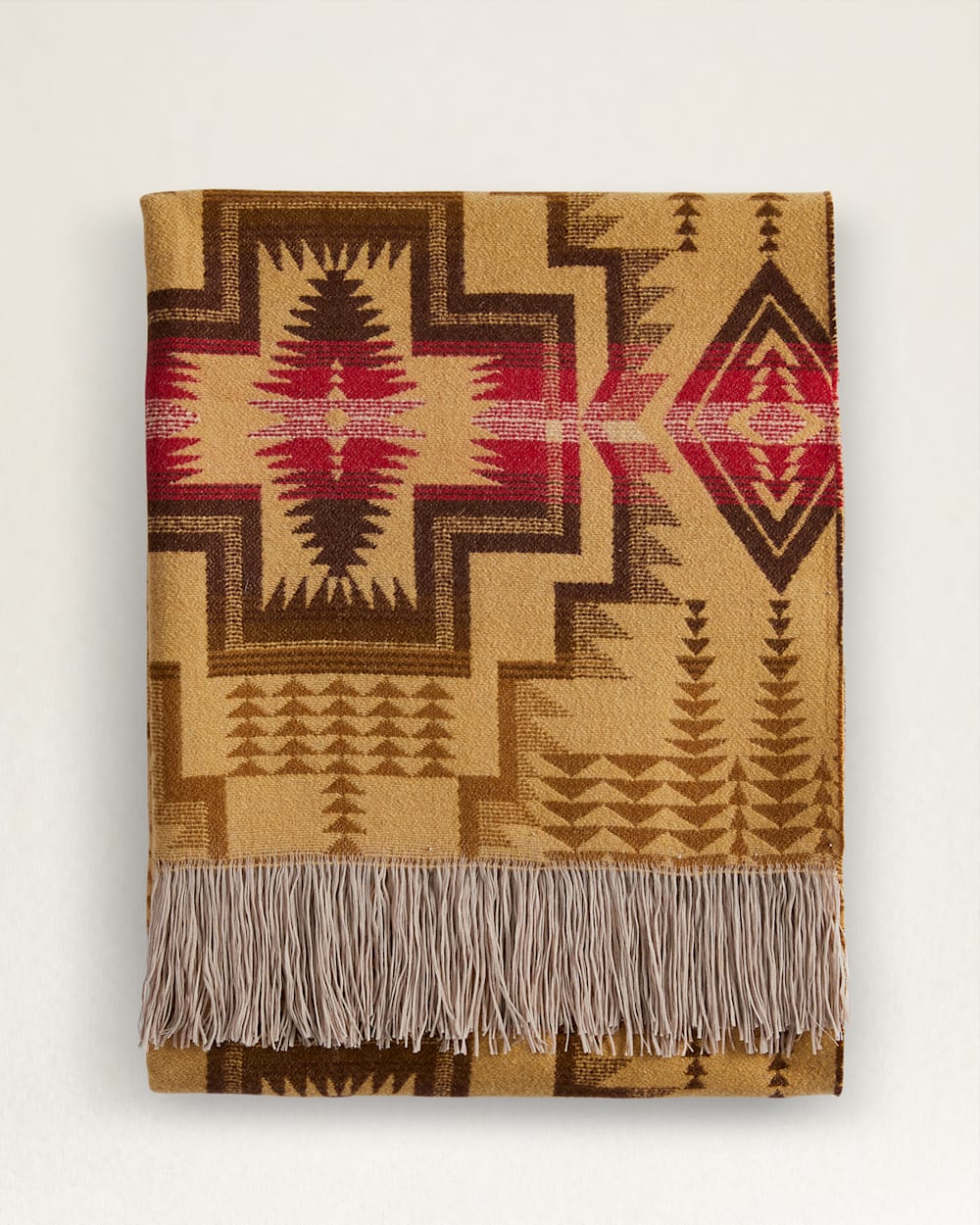 HARDING STAR FRINGED THROW