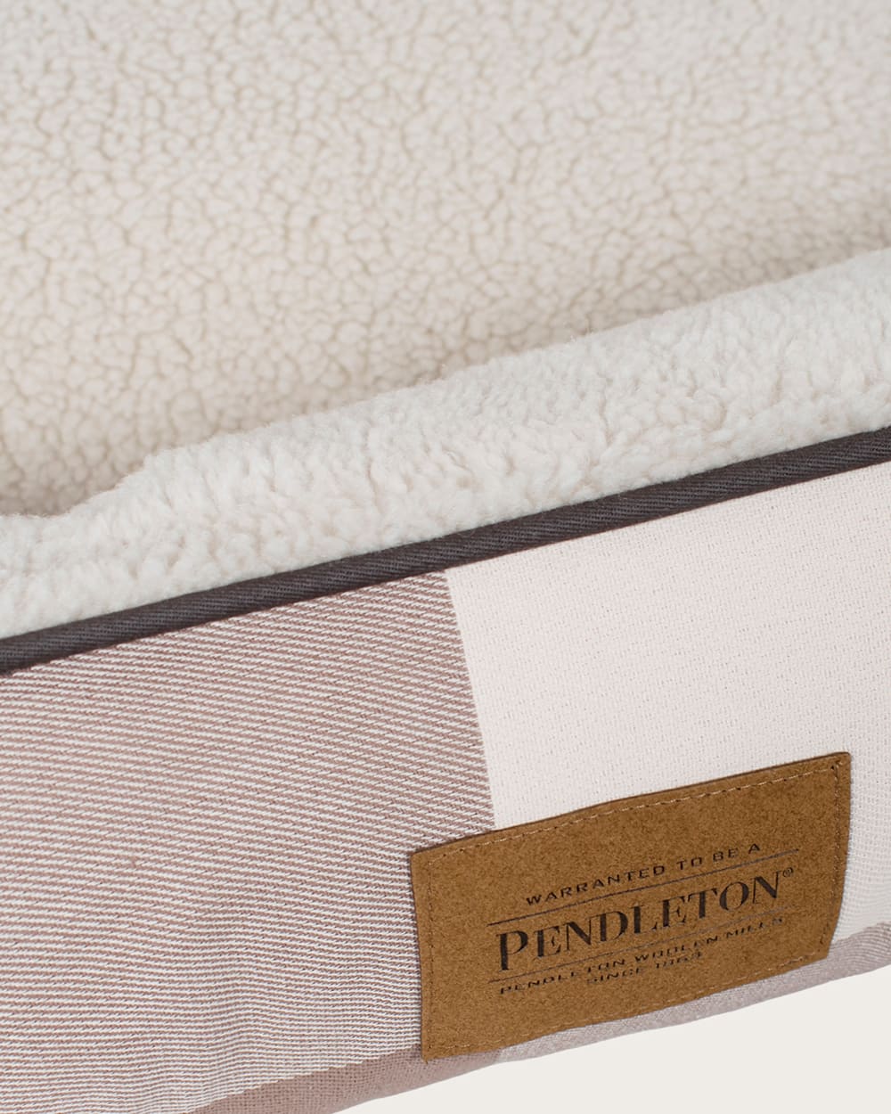 BLOCK PLAID PET BED - KUDDLER