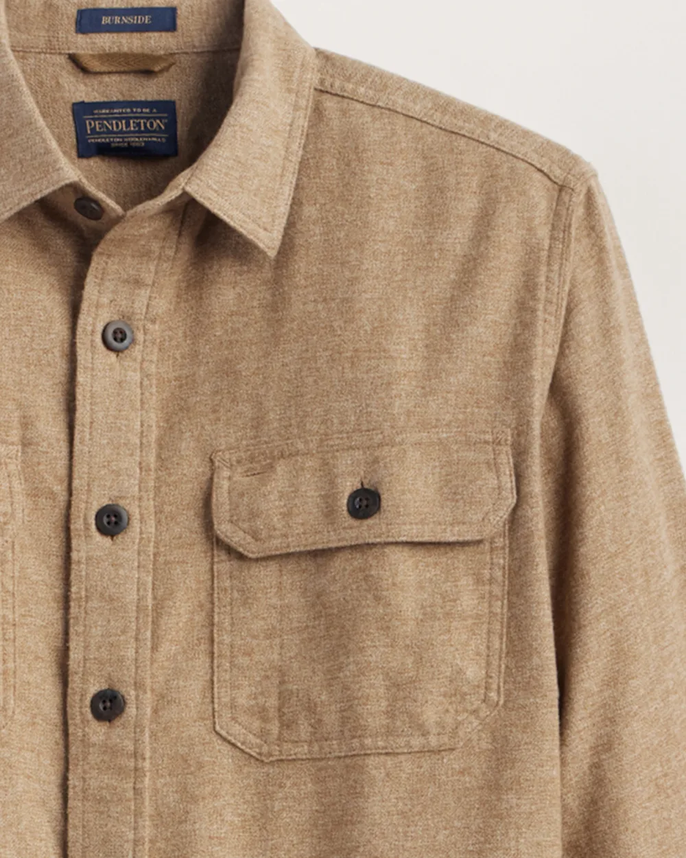 MEN'S BURNSIDE DOUBLEBRUSHED FLANNEL SHIRT