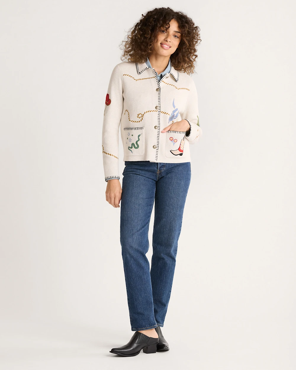 WOMEN'S SOUVENIR CARDIGAN