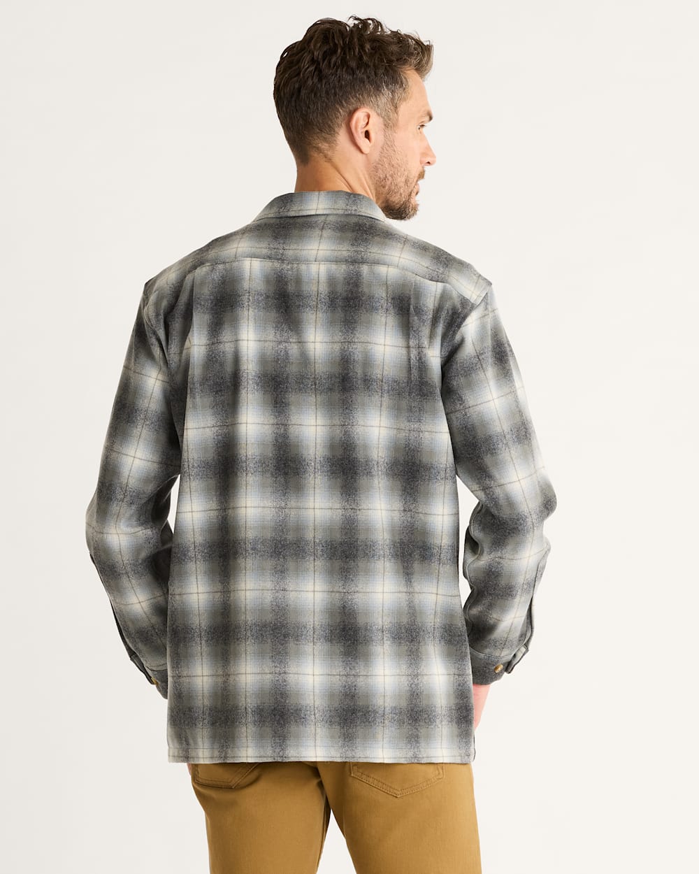 MEN'S PLAID BOARD SHIRT