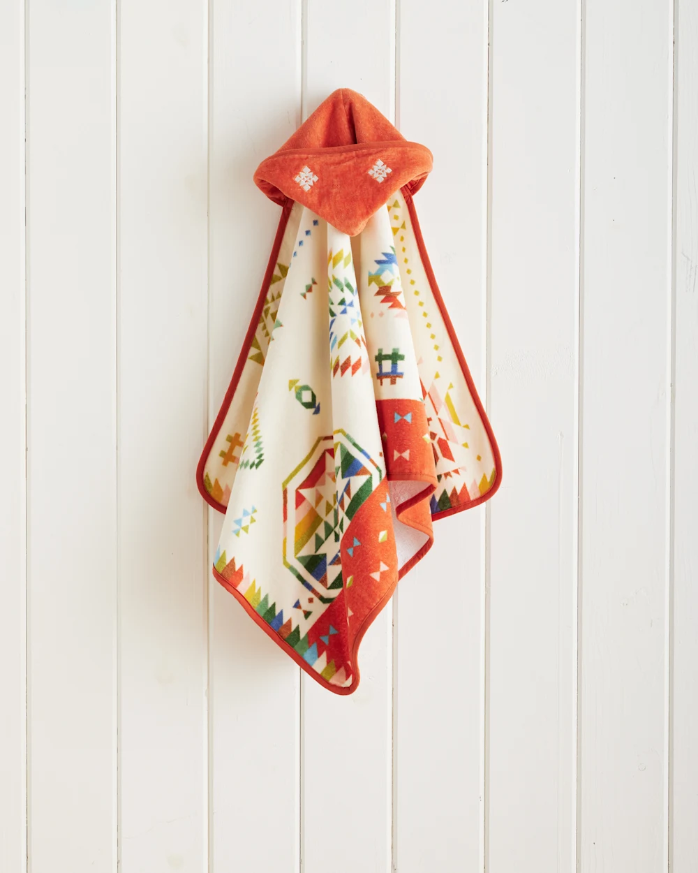 WILD BLOOMS HOODED BABY TOWEL