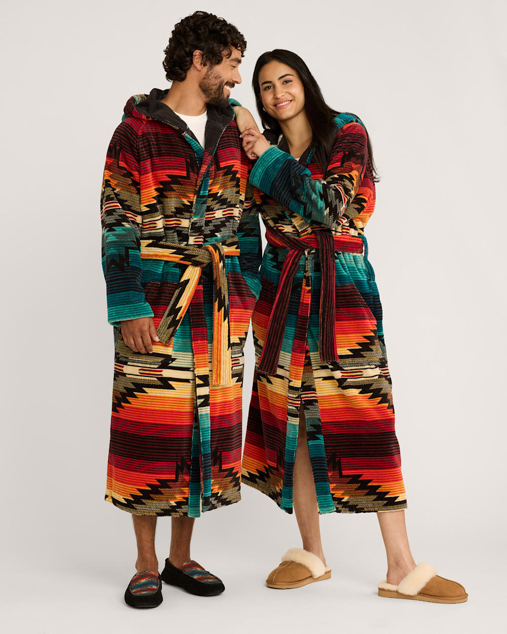 UNISEX COTTON TERRY VELOUR BATHROBE