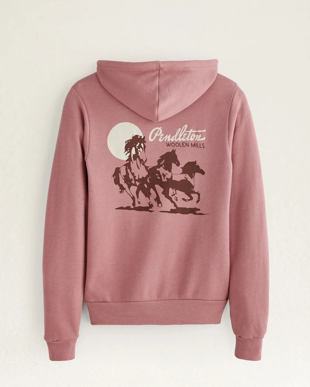 WOMEN'S WESTERN GRAPHIC ZIP HOODIE