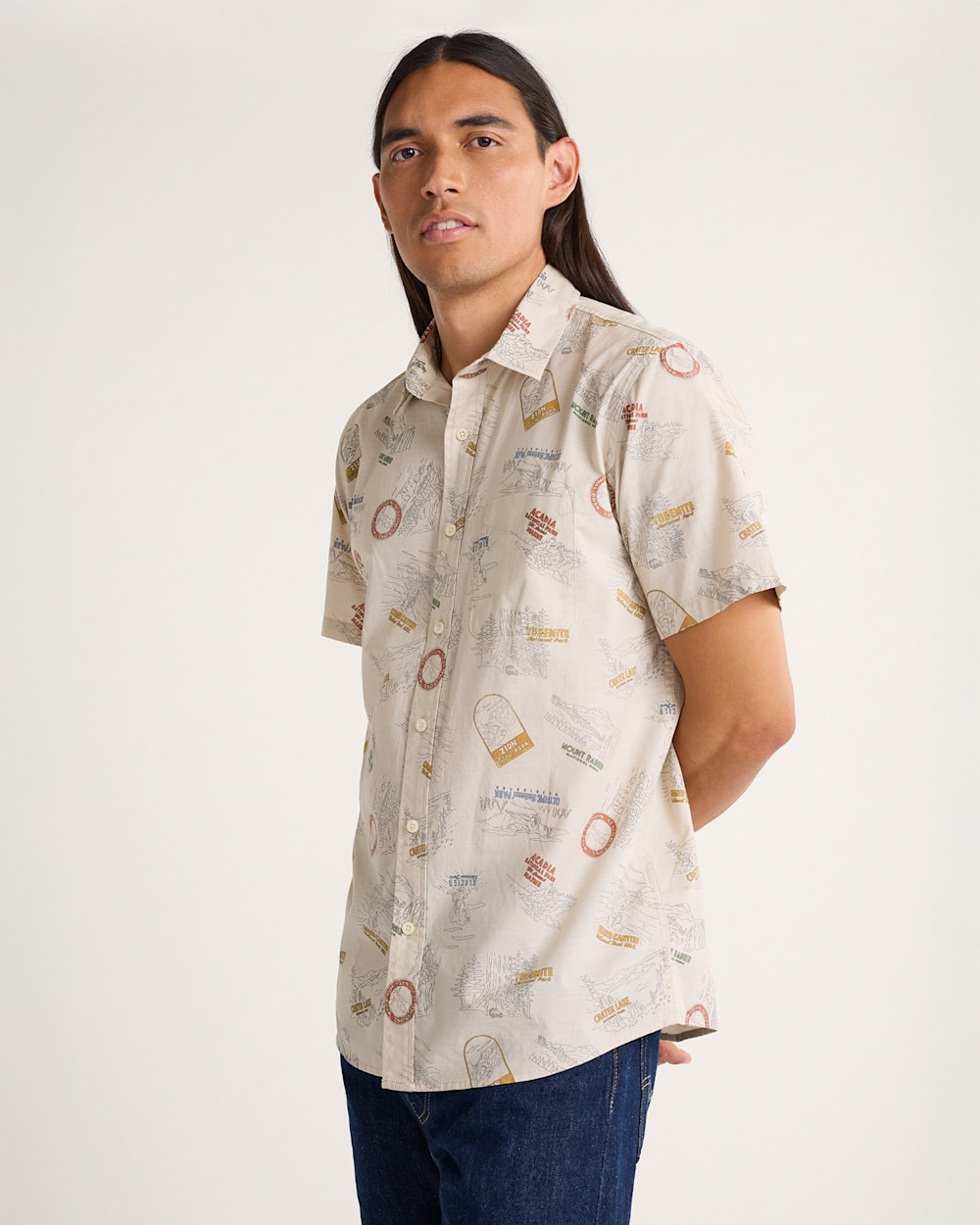 MEN'S SHORELINE COTTON SHIRT