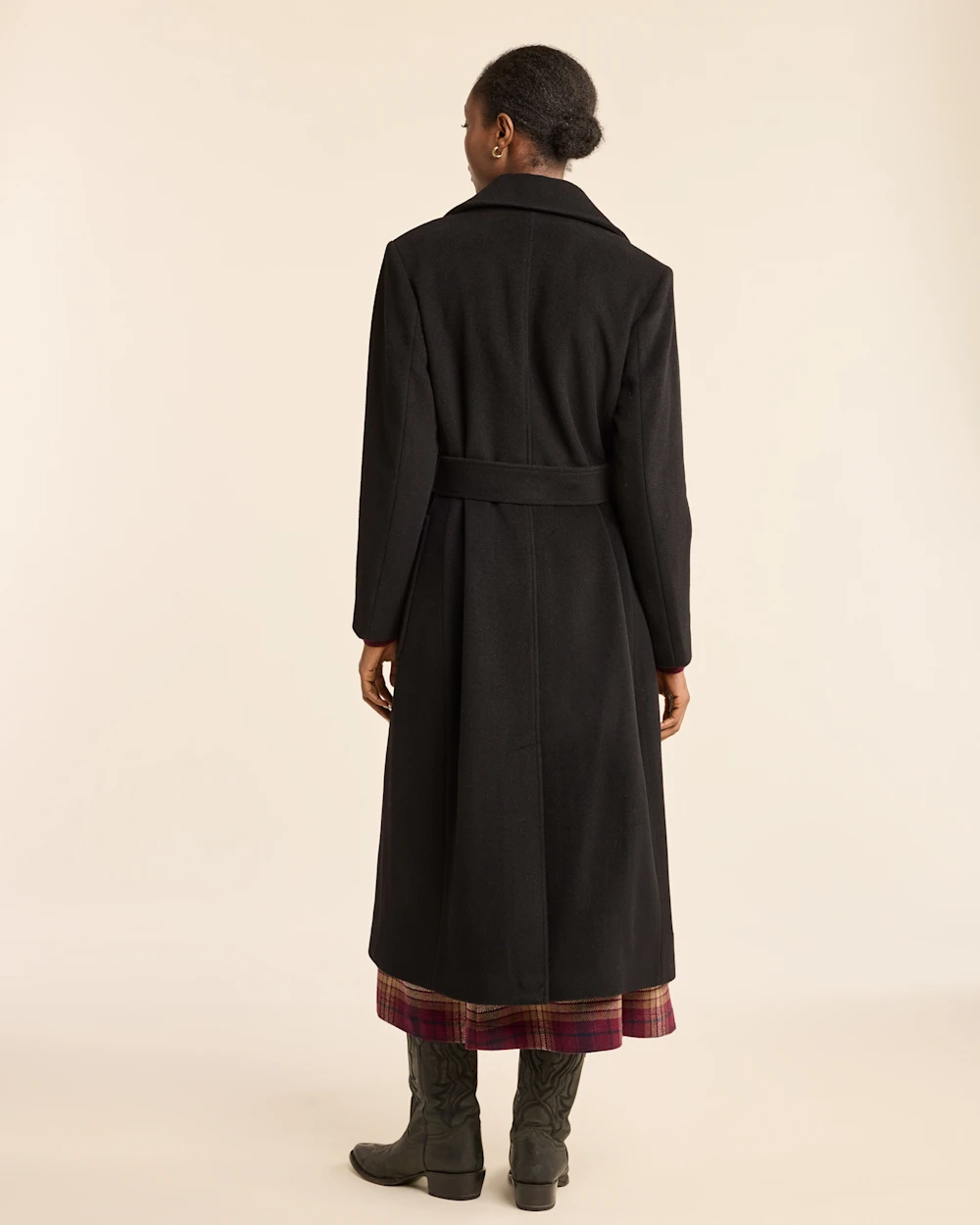 WOMEN'S NOB HILL WOOL WRAP COAT