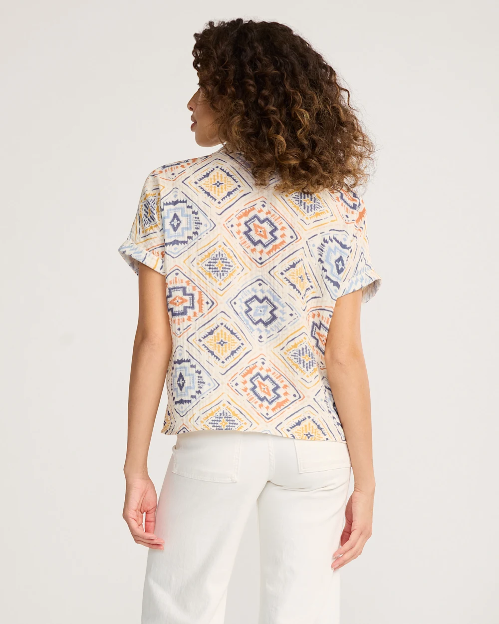 WOMEN'S COTTON GAUZE SHIRT