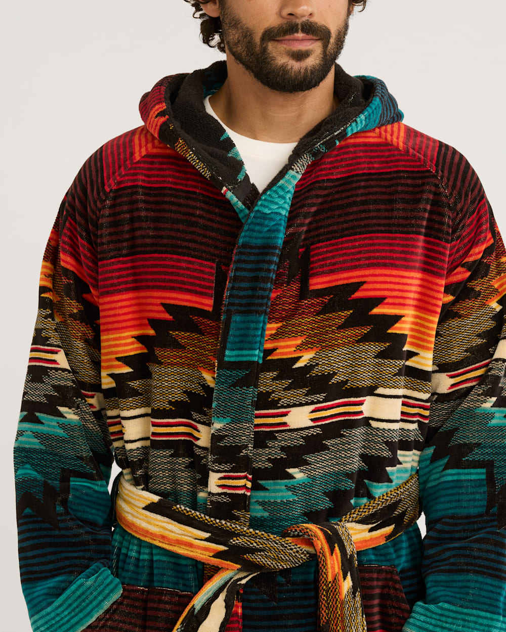 UNISEX COTTON TERRY VELOUR BATHROBE