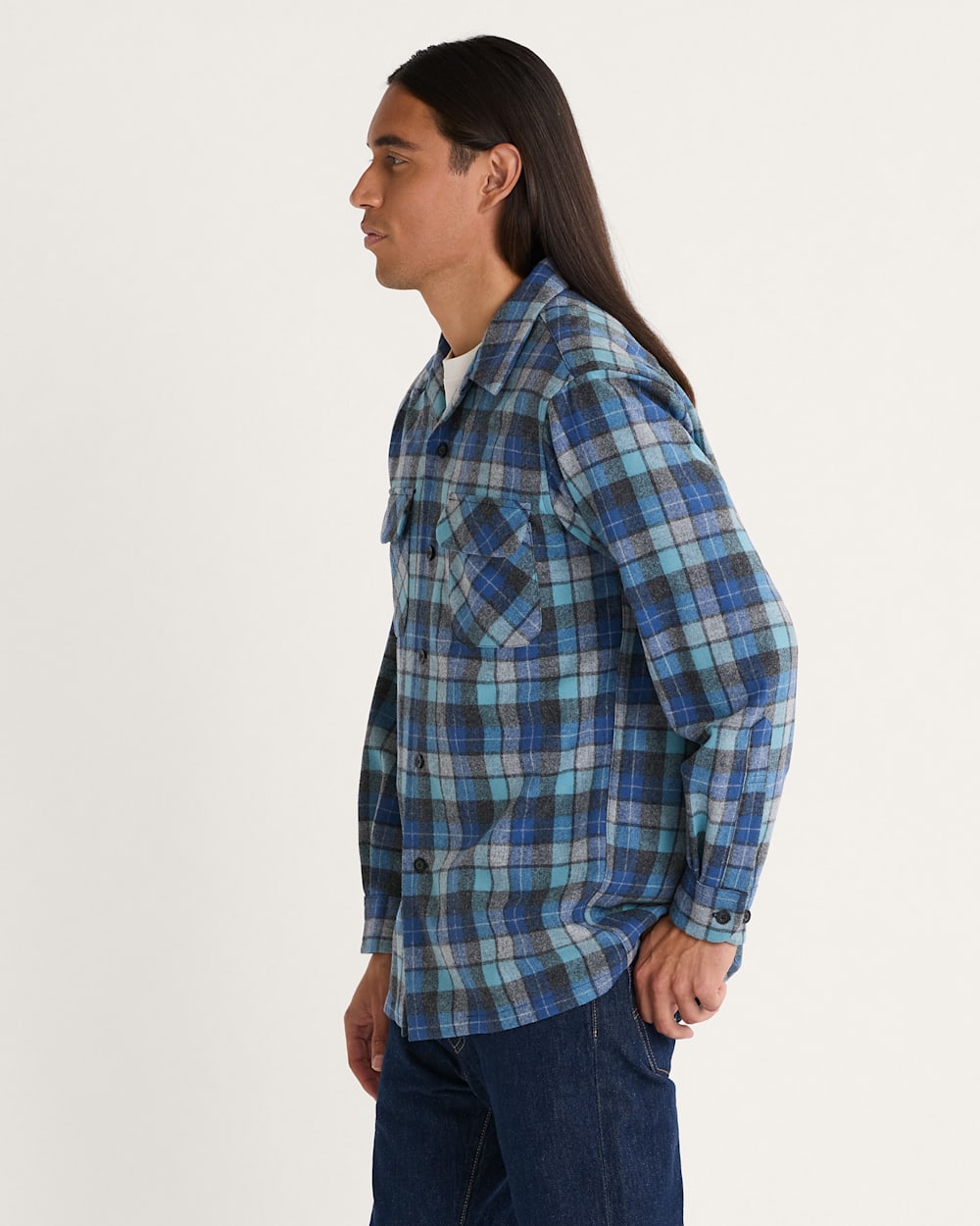 MEN'S PLAID BOARD SHIRT