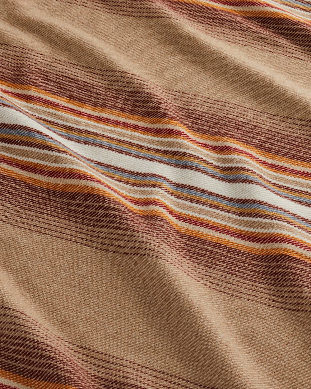 ECO-WISE WOOL PLAID/STRIPE BLANKET