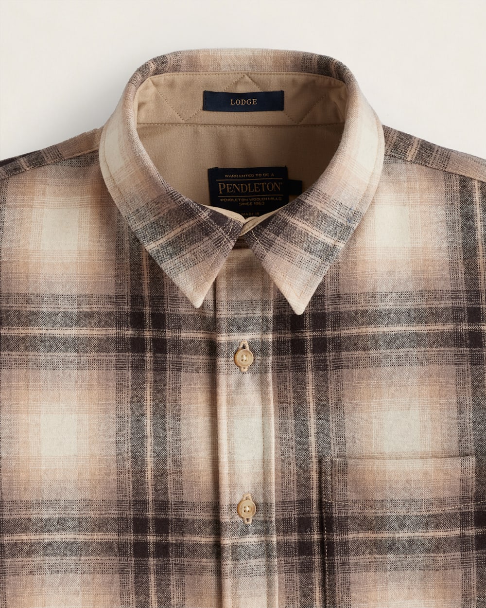 MEN'S PLAID LODGE SHIRT