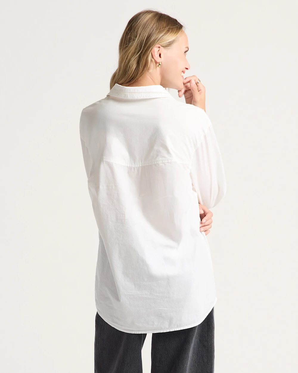 WOMEN'S EVERLY POPLIN SHIRT